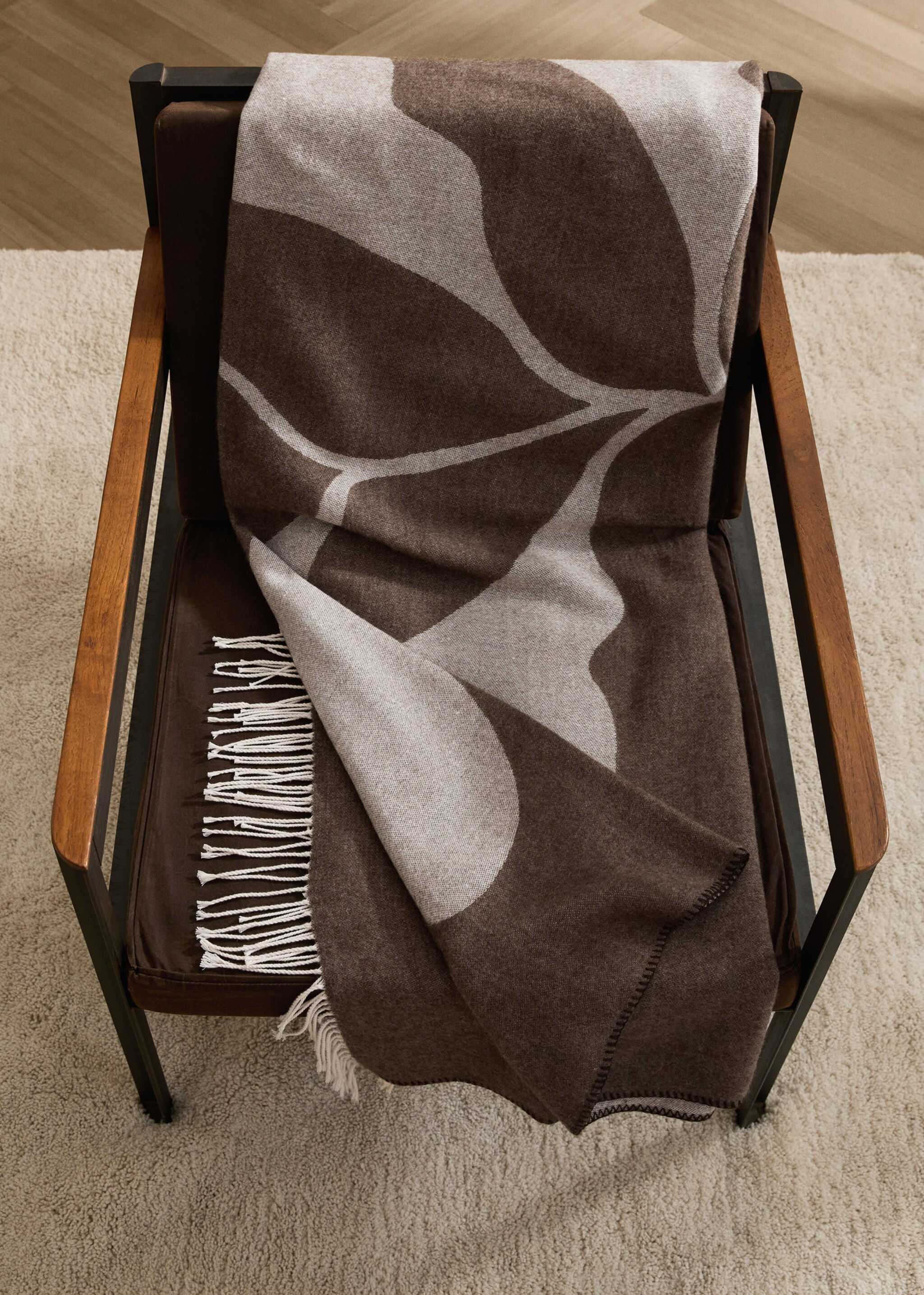 Bicolor pattern blanket - Plan ogólny