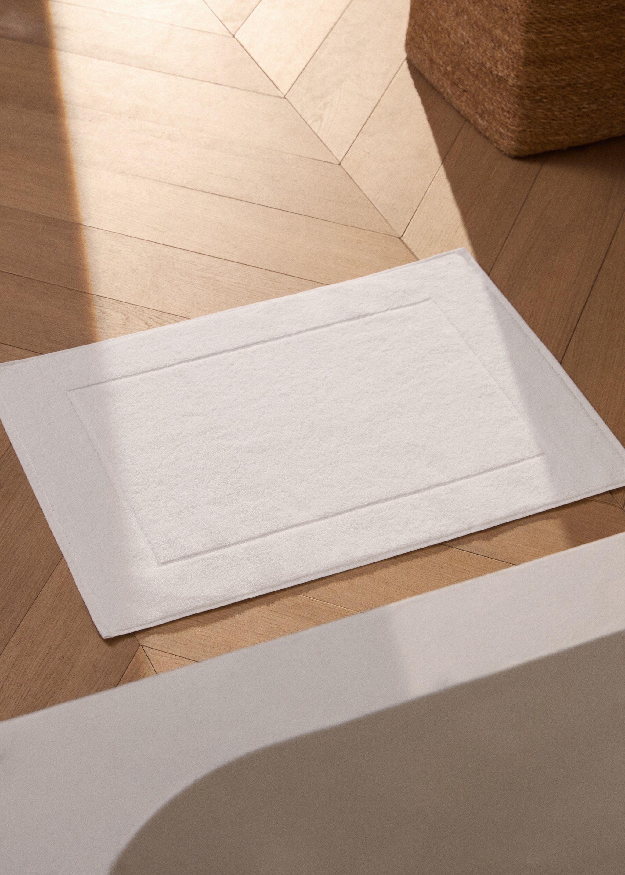 Cotton bath mat - General plane