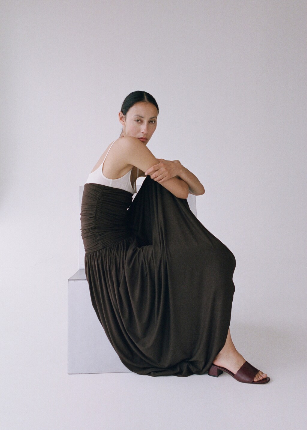 Block-heel sandals with strap - image 5