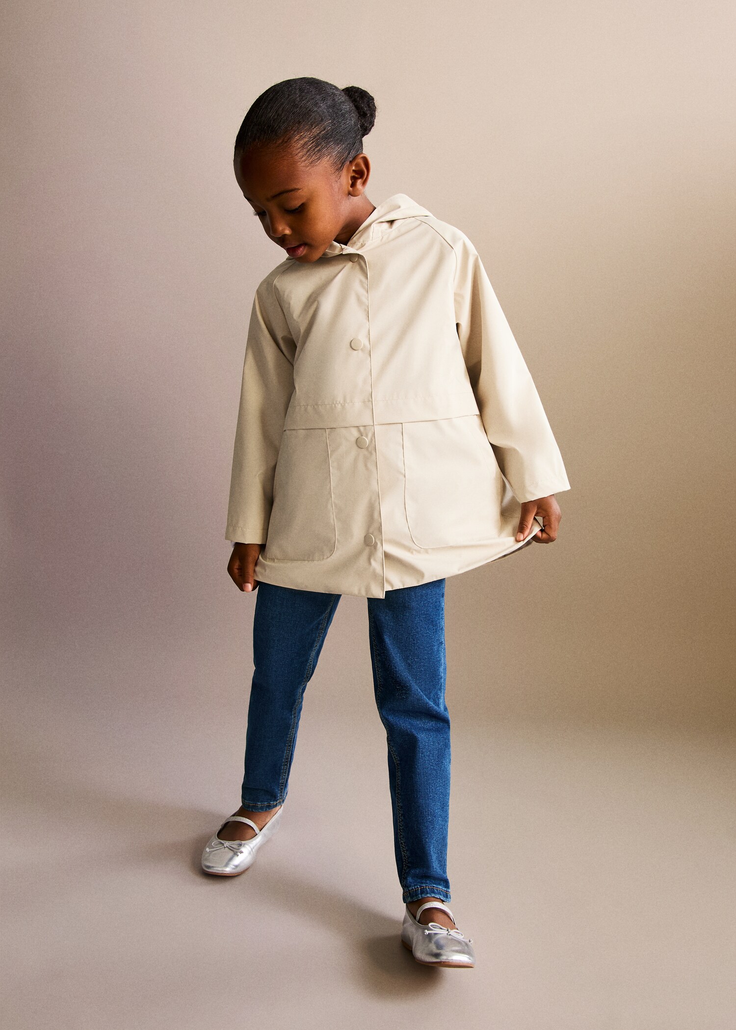 Parka poches capuche - Plan général
