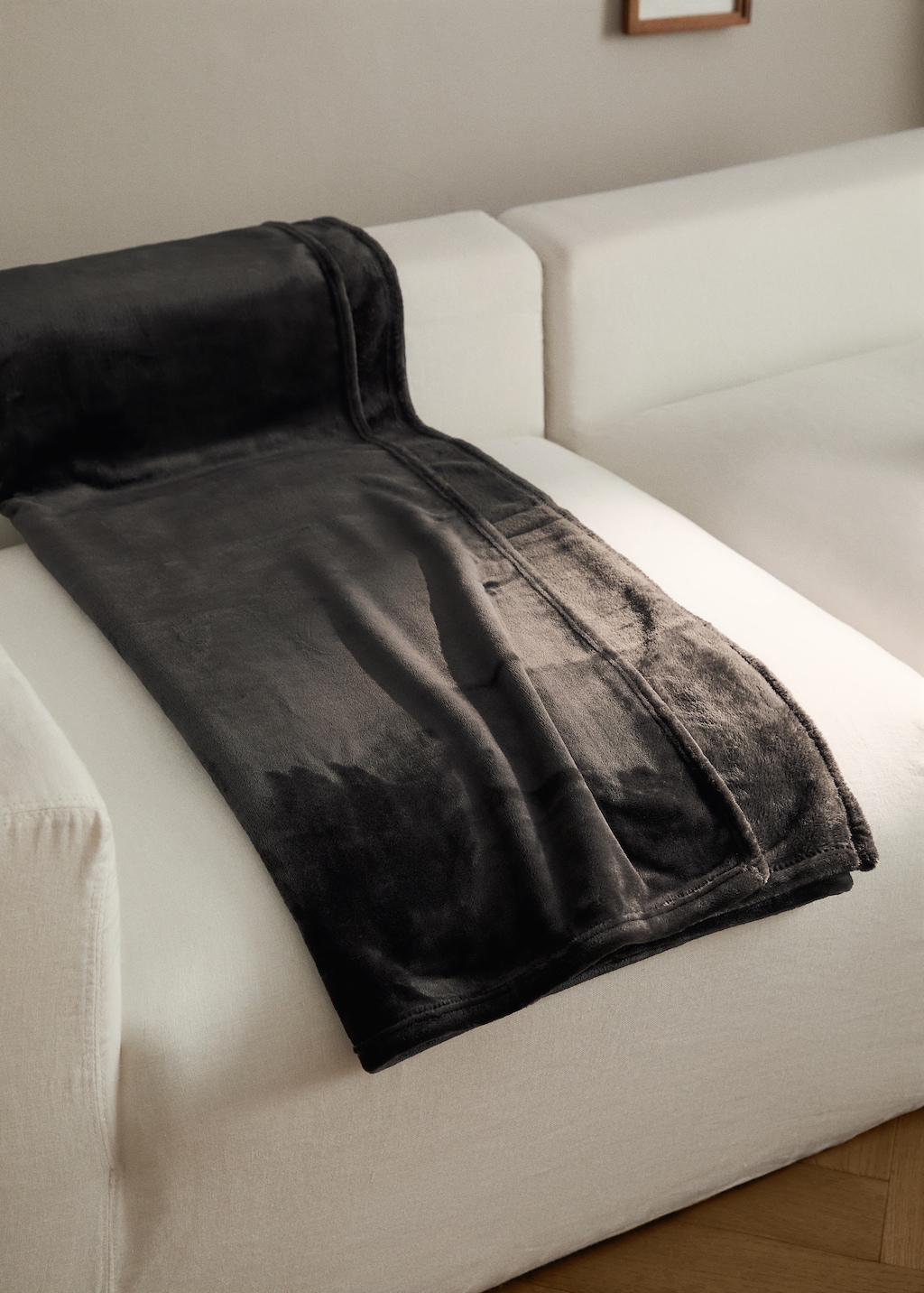 Small soft fleece blanket