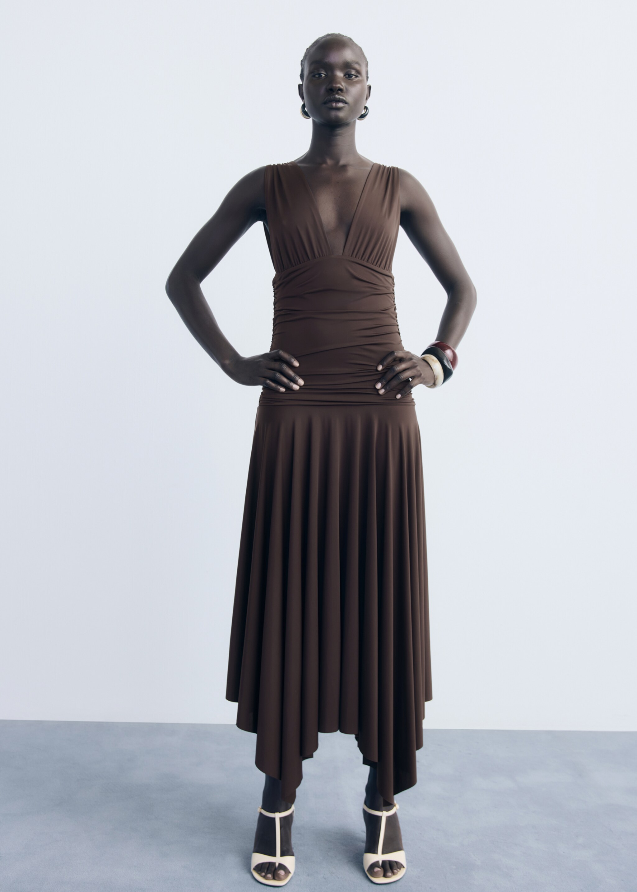 Long dress combined design - General plane
