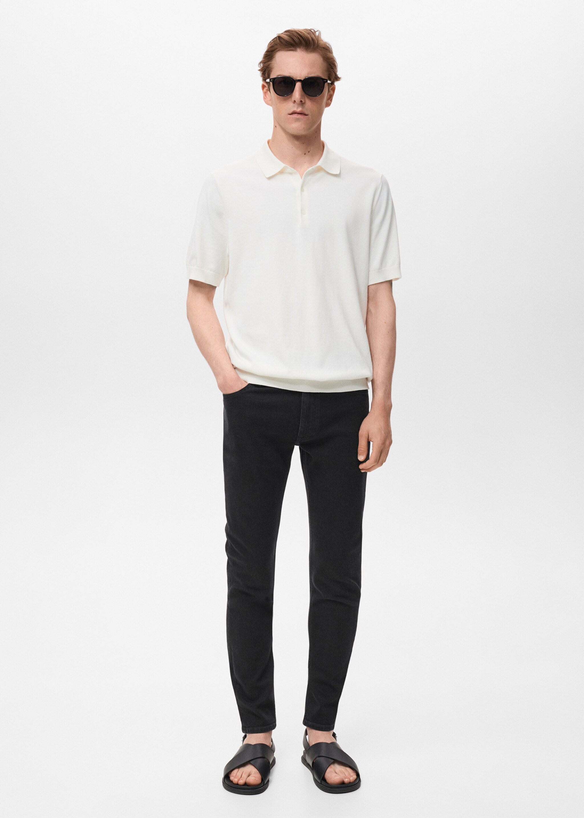 Jean Jude skinny-fit - Plan général