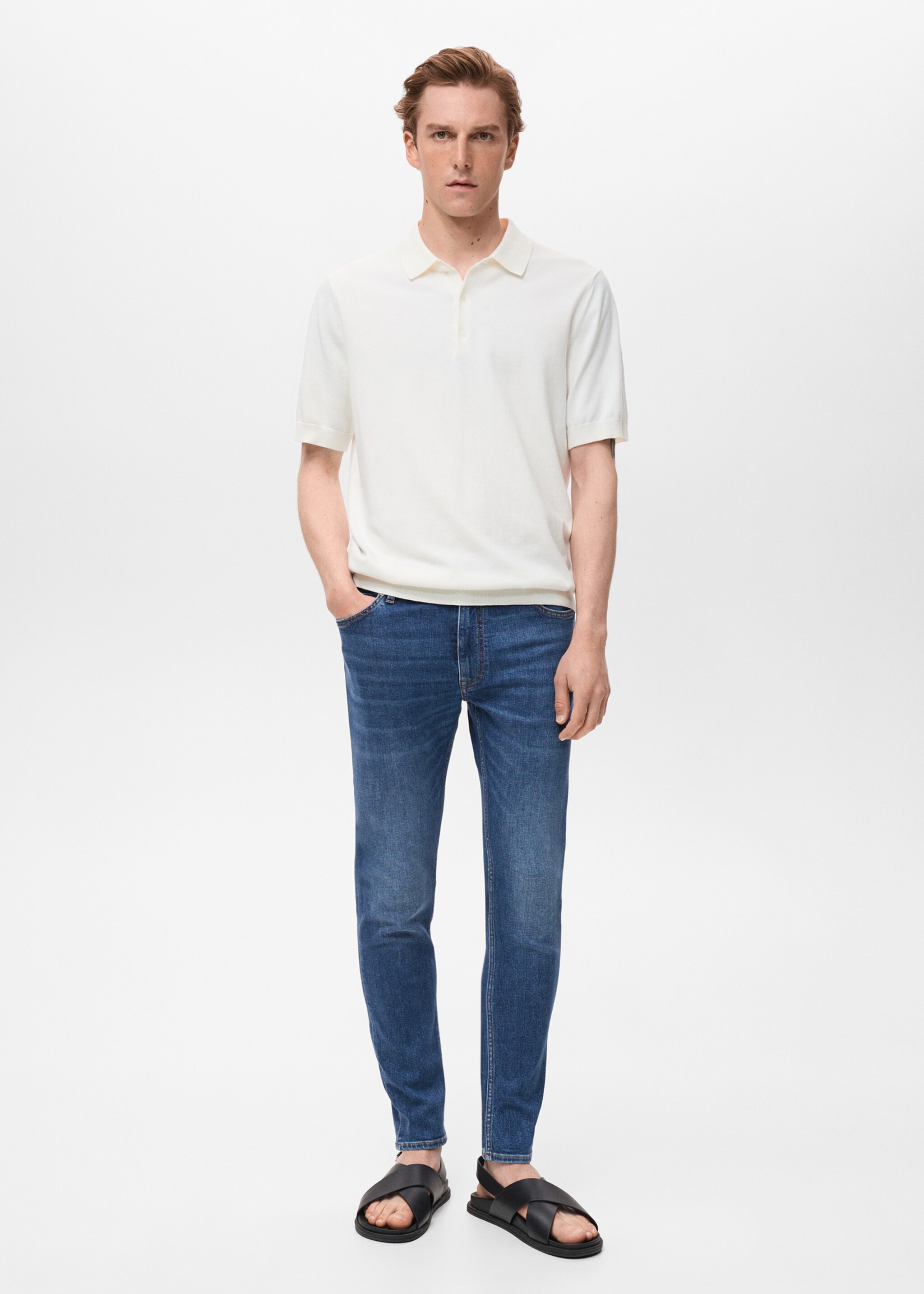 Jean Jude skinny-fit - Plan général