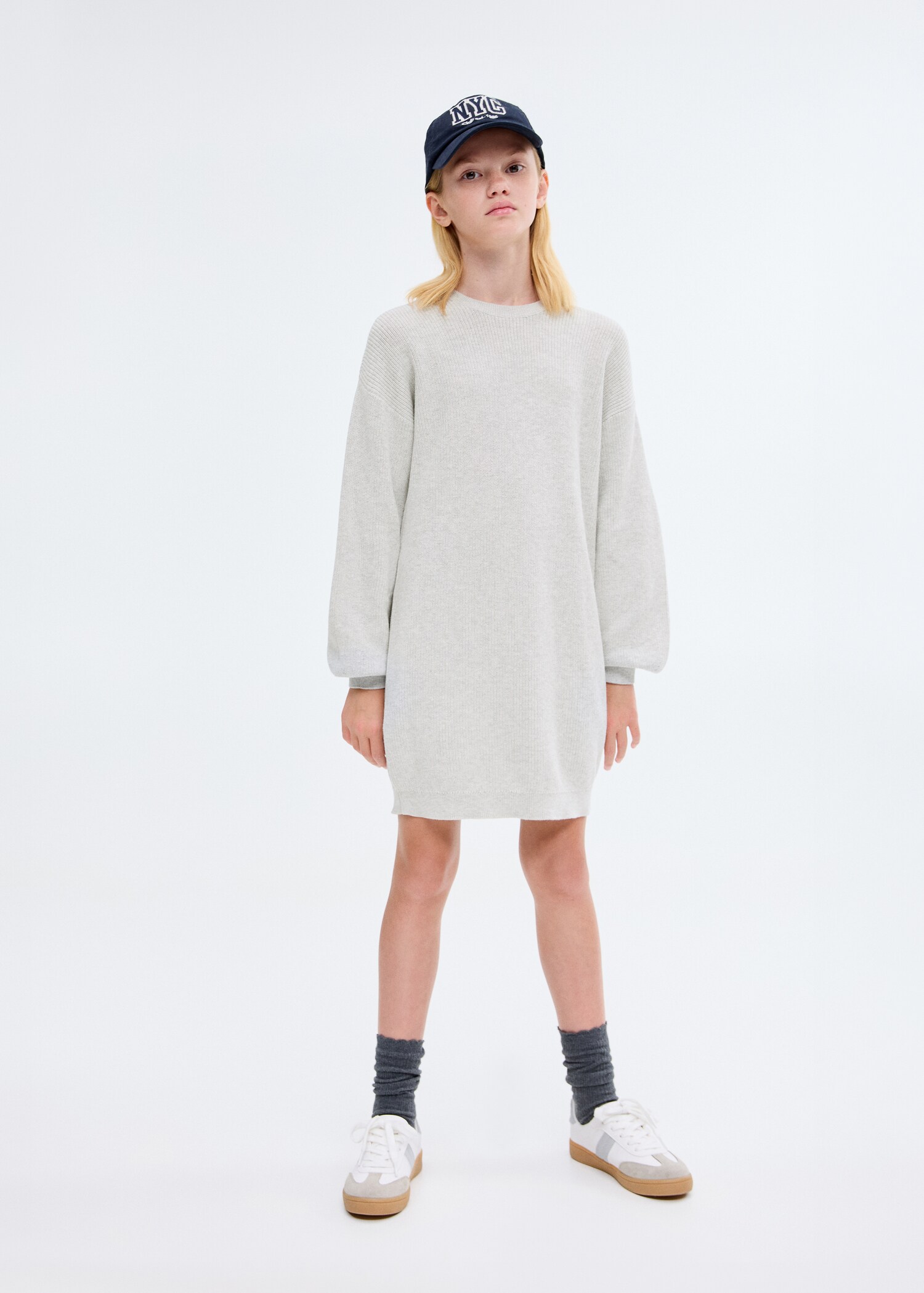 Knit midi dress - General plane