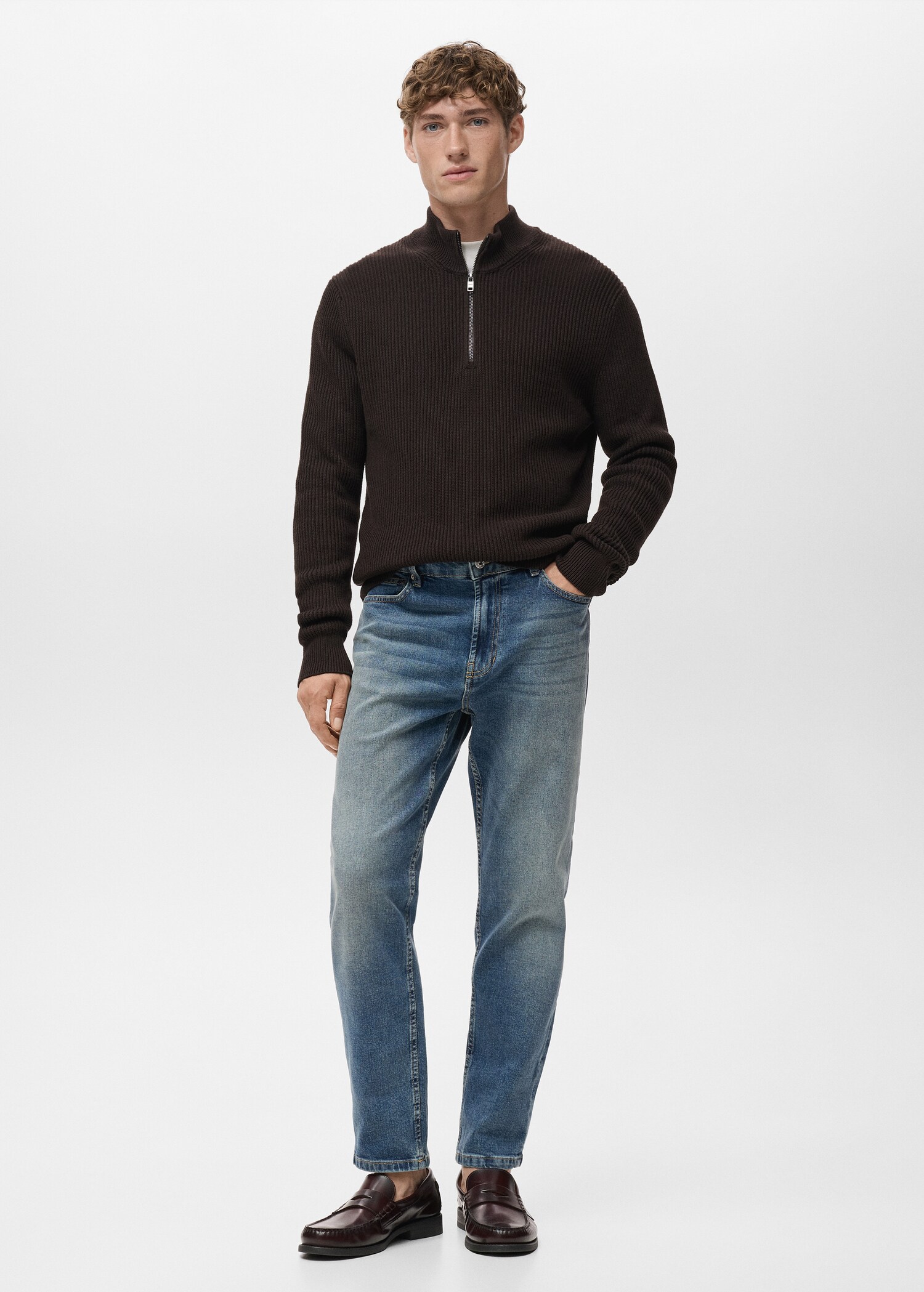 Benin tapered-fit jeans - General plane