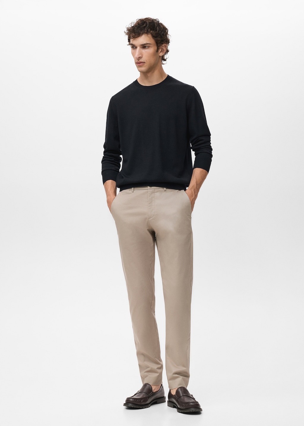 Dublino slim-fit chino pants