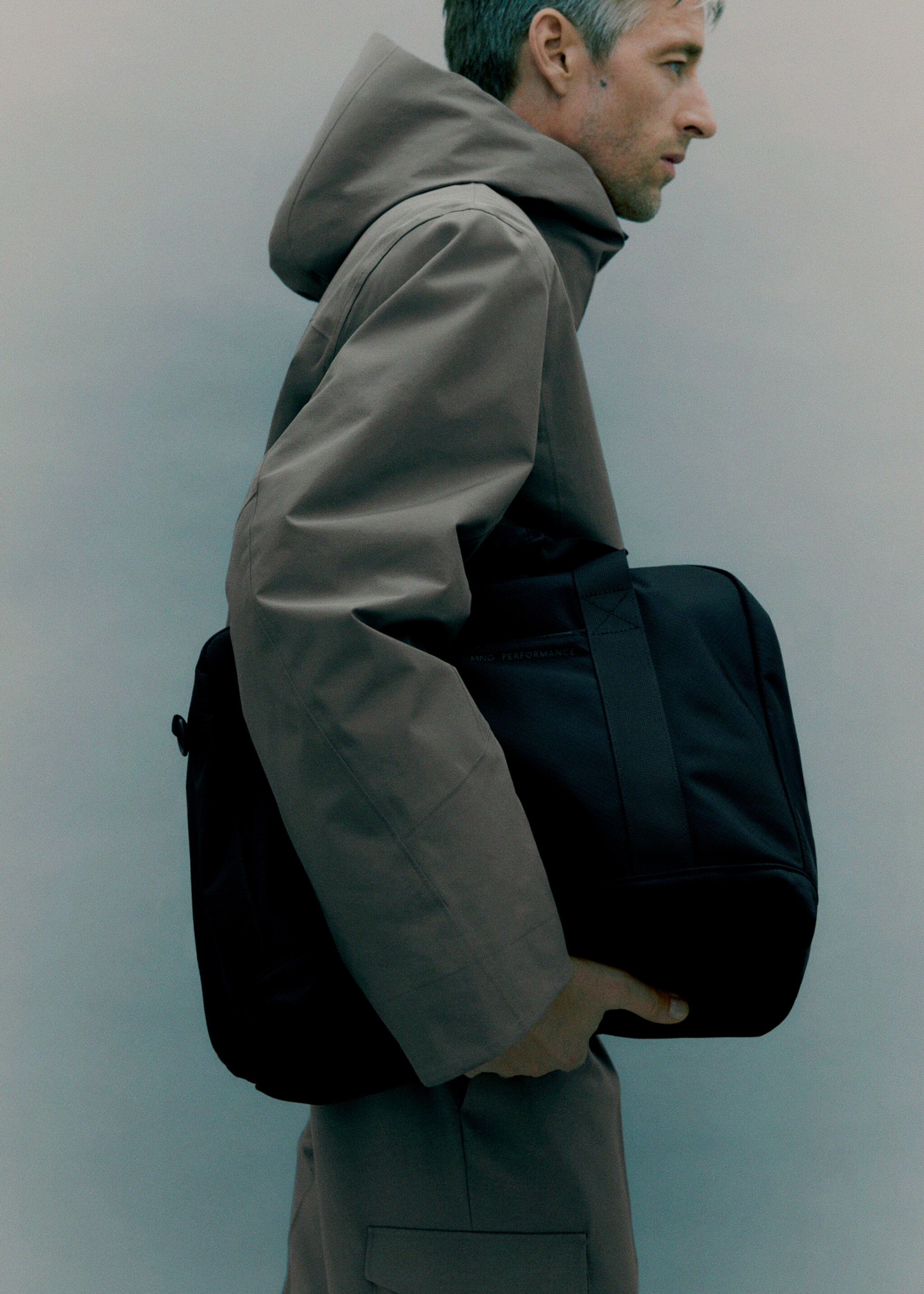 Multi-functional combined CORDURA® handbag - General plane, Black. Ref: 17085980-00.