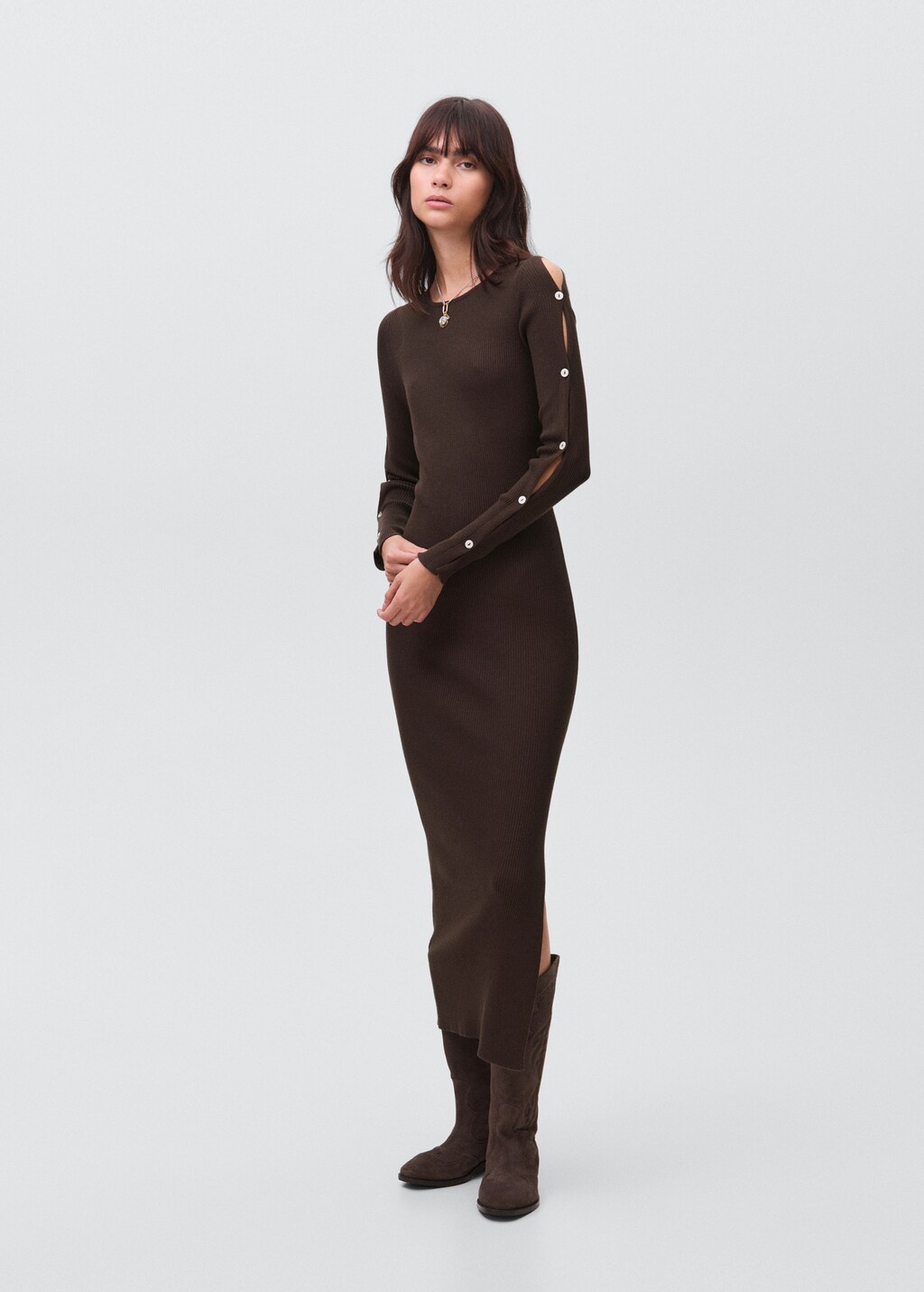 DivingBirds Mädchen Kleider Langarm - Elegante Winterkleider Für Teenager | Größen 128-158