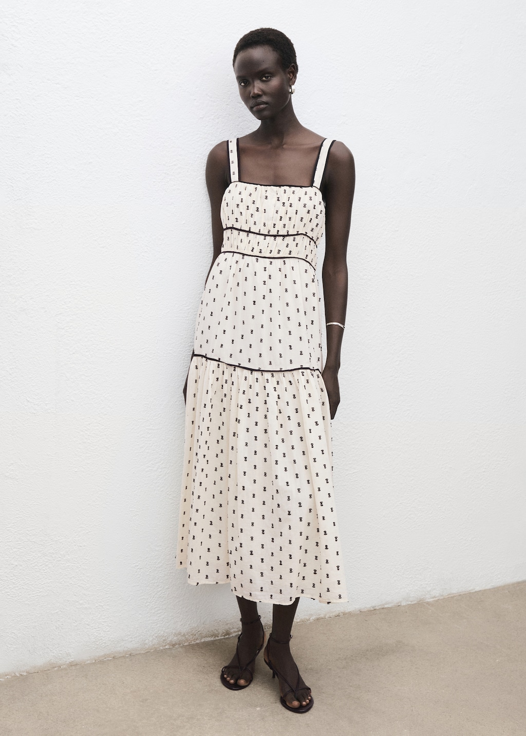 Plumeti midi dress - image 2
