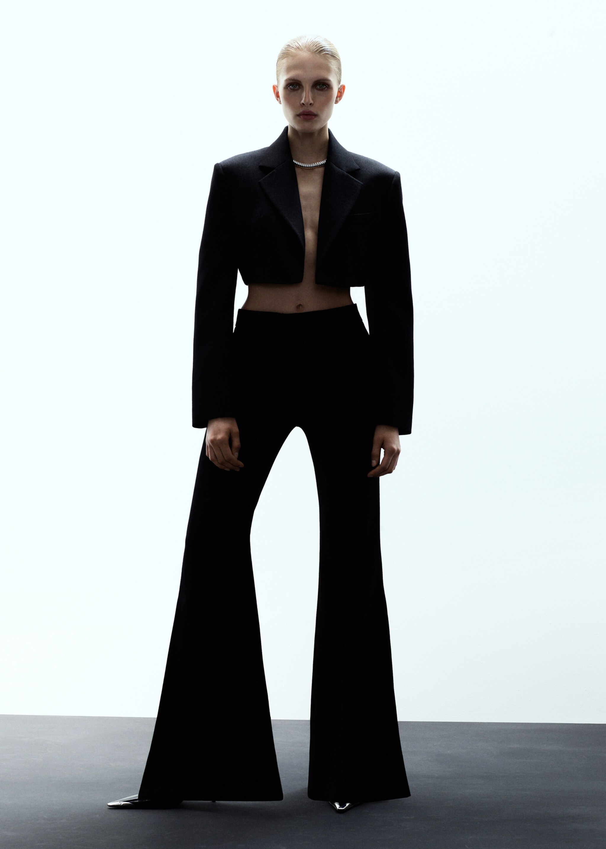 Wool suit trousers - General plane, Black. Ref: 17089120-00.