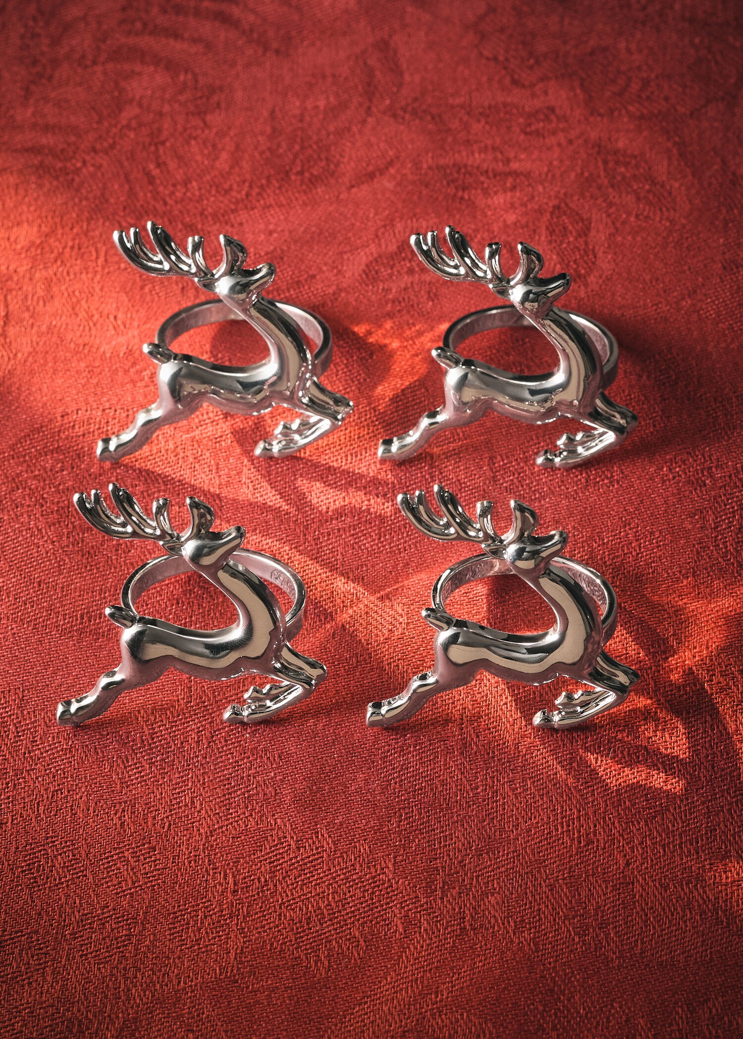 Servilletero acero inoxidable ciervo - Plano general