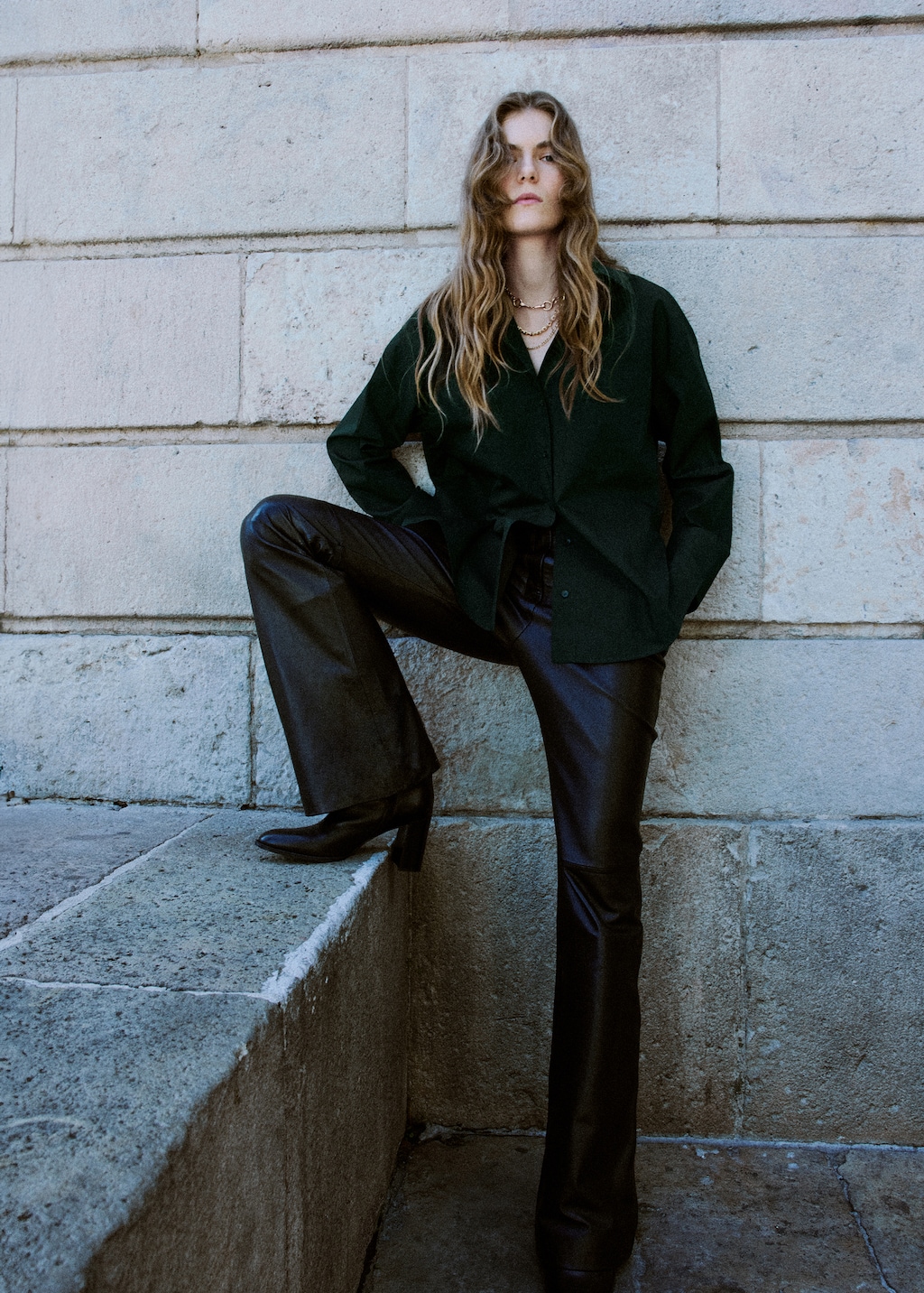 Pocket oversize shirt