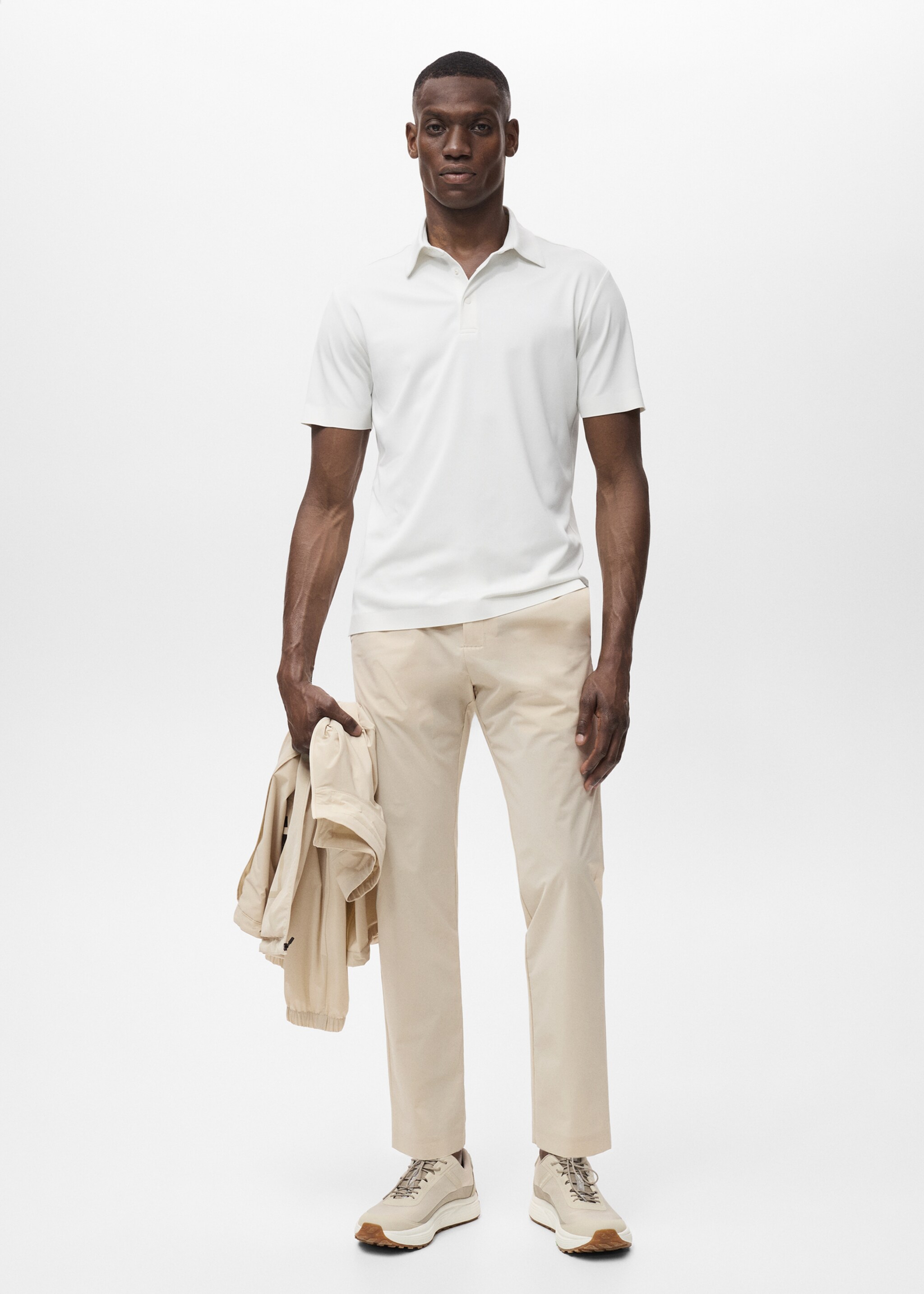 COOLMAX® slim fit polo shirt - General plane