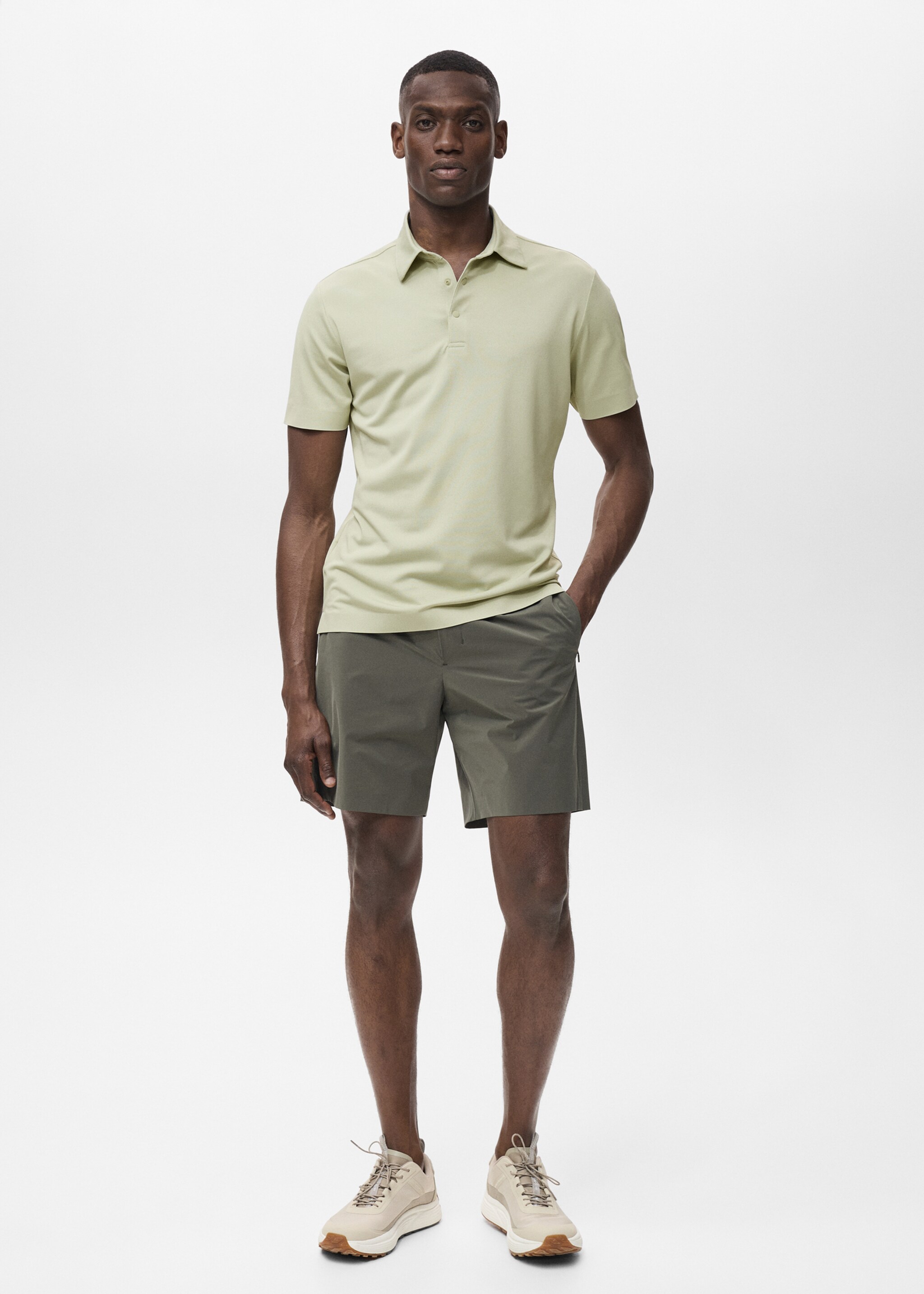 COOLMAX® slim fit polo shirt - General plane