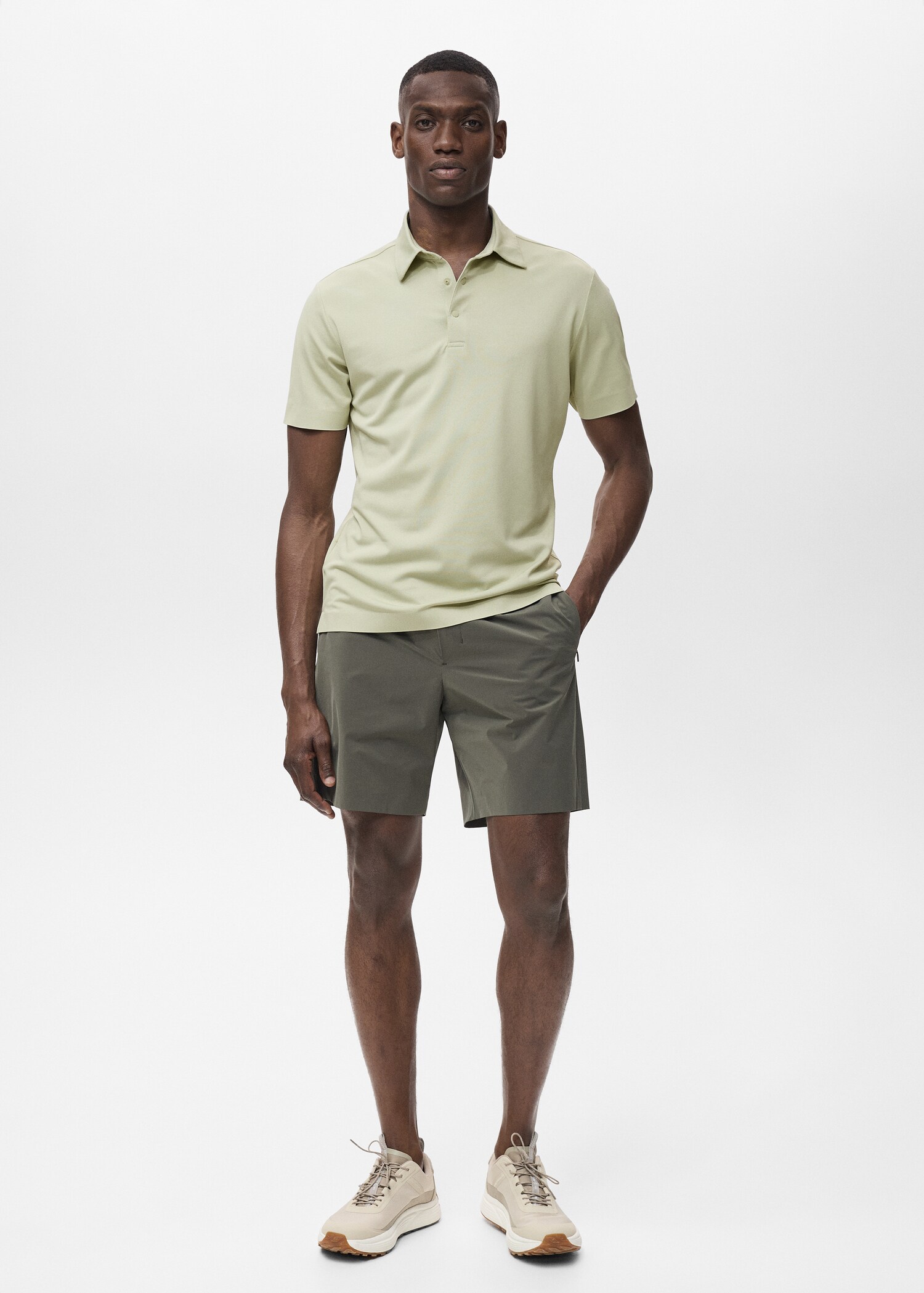 COOLMAX® slim fit polo shirt - General plane