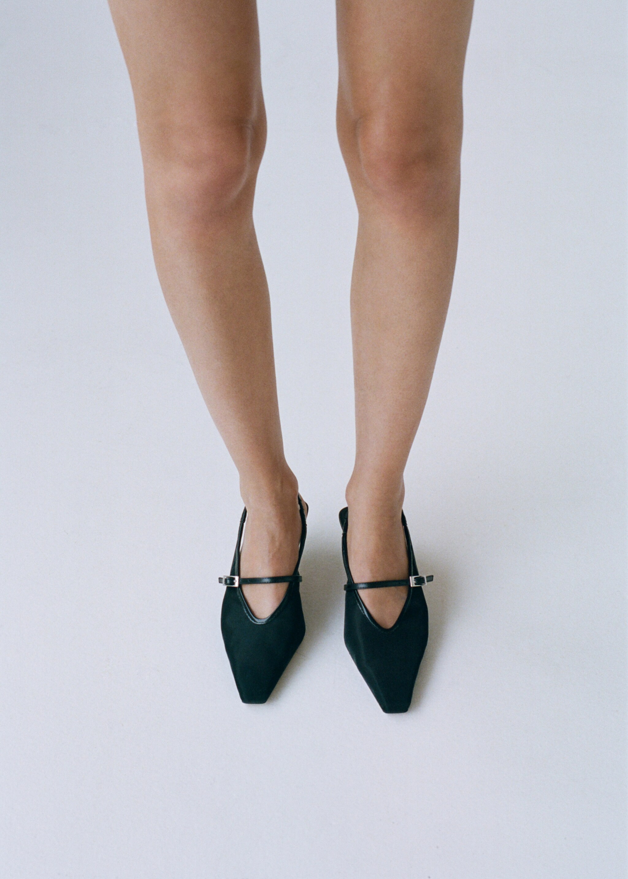 Heeled mesh shoes - General plane