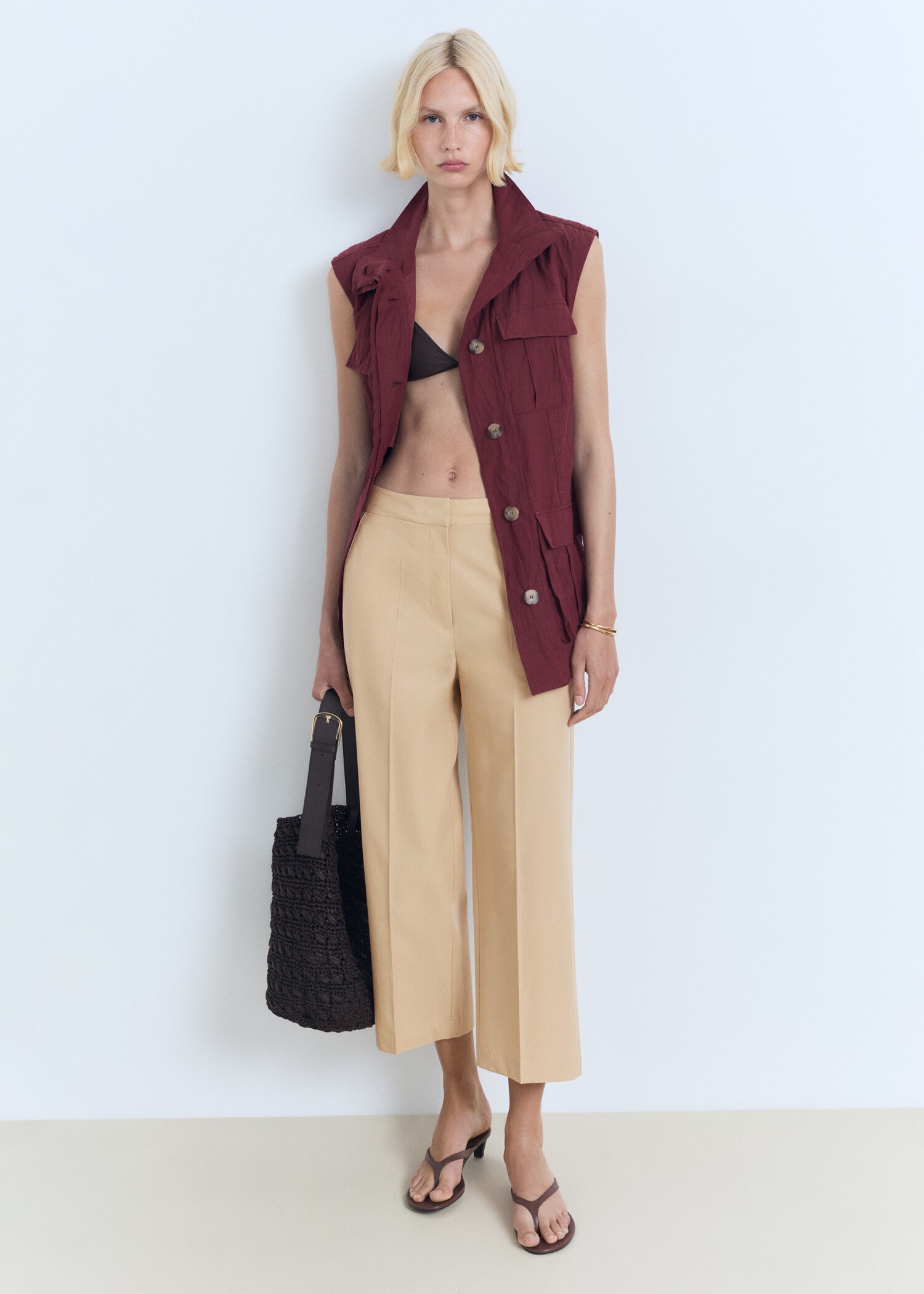 Pantalon droit 7/8 - Plan général