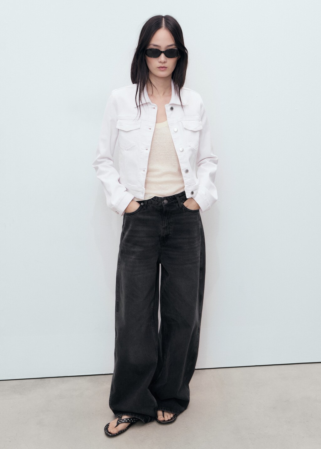 Pockets denim jacket - image 2
