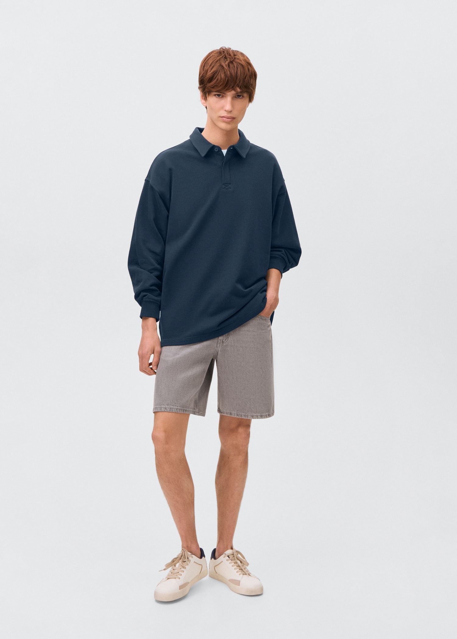 Polo-neck sweatshirt - General plane