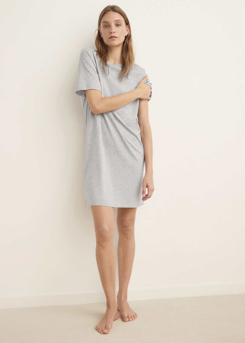 Lyocell cotton nightdress - image 2