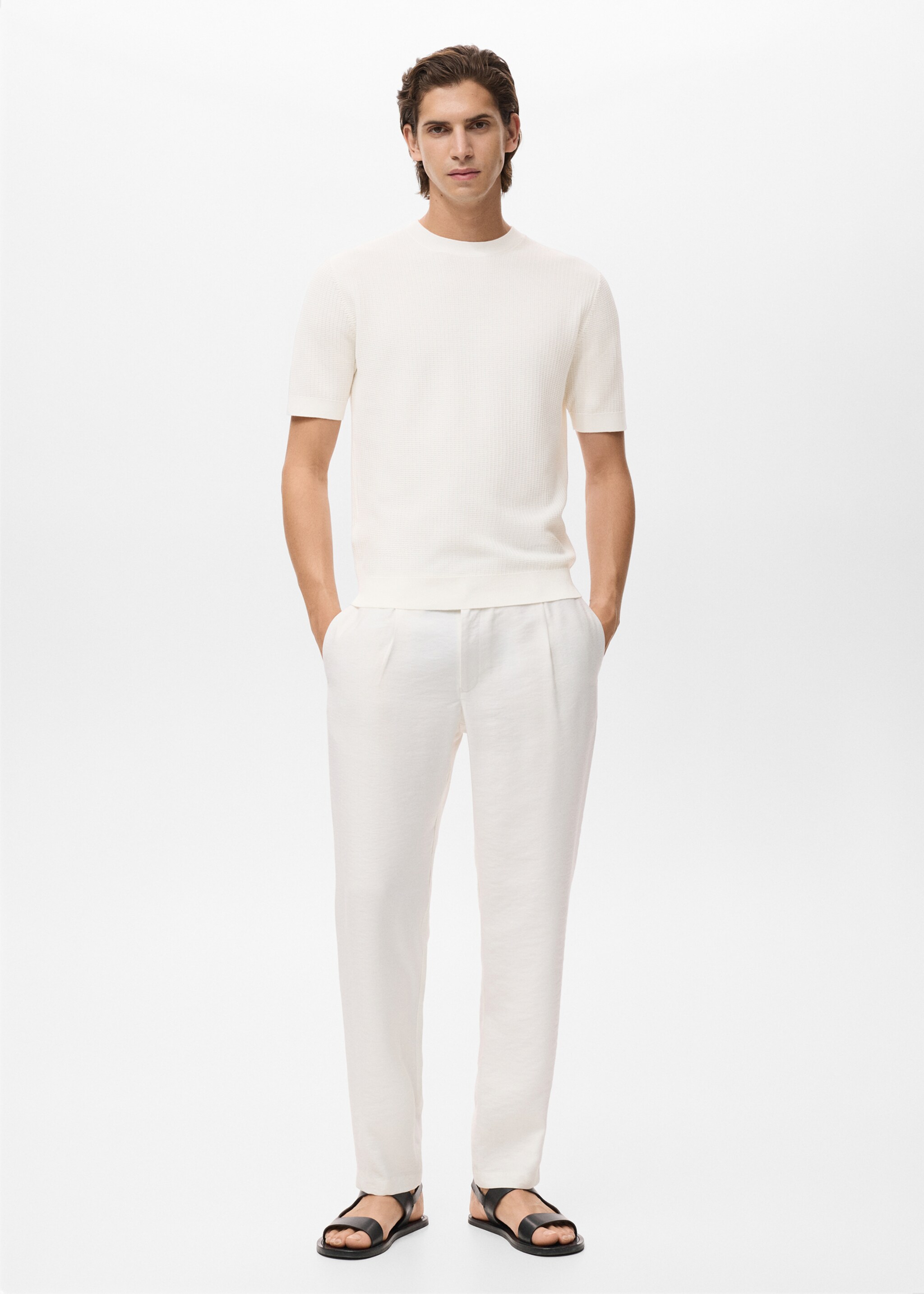T-shirt 100 % coton maille - Plan général
