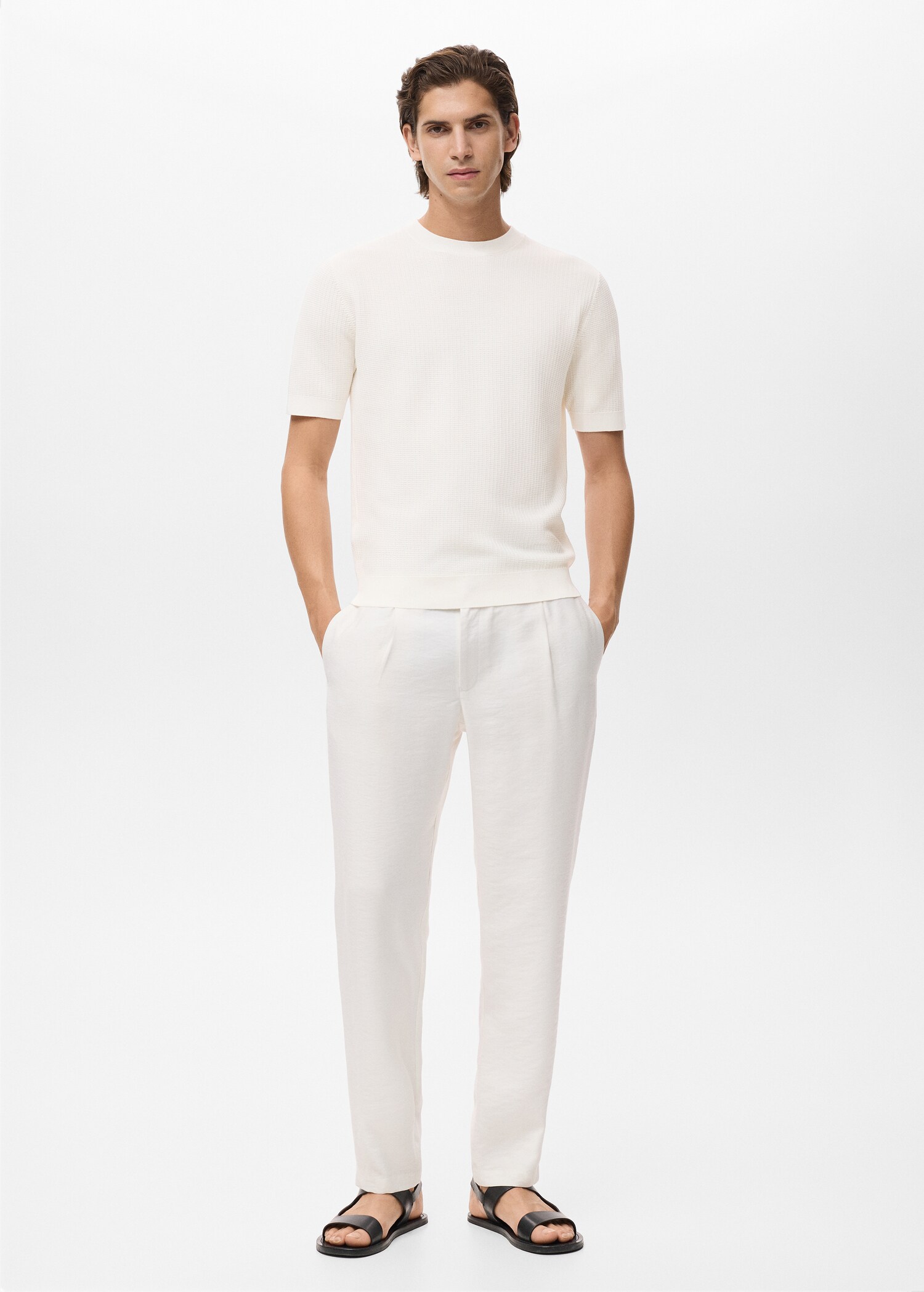 T-shirt 100 % coton maille - Plan général
