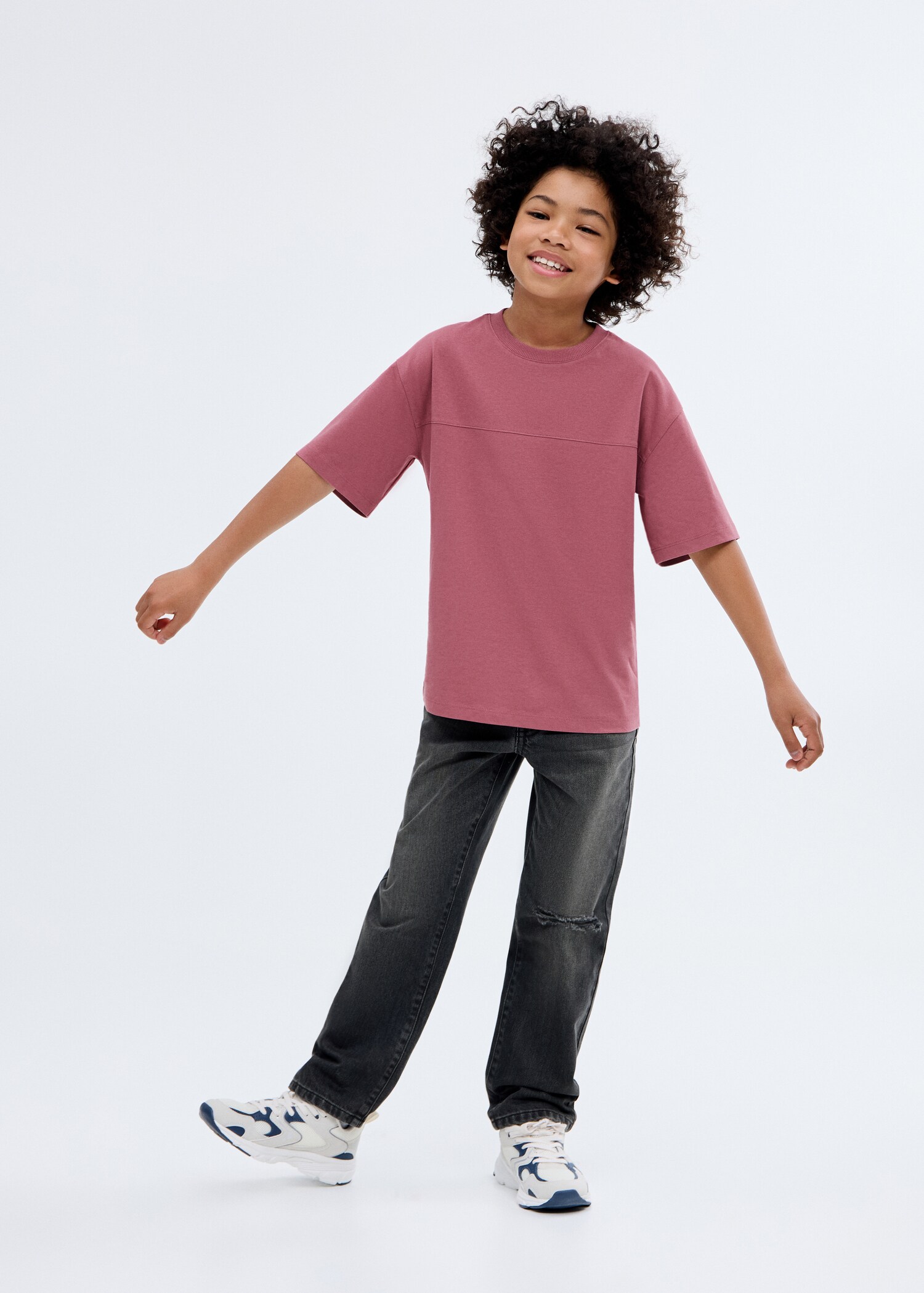 Regular straight jeans - General plane