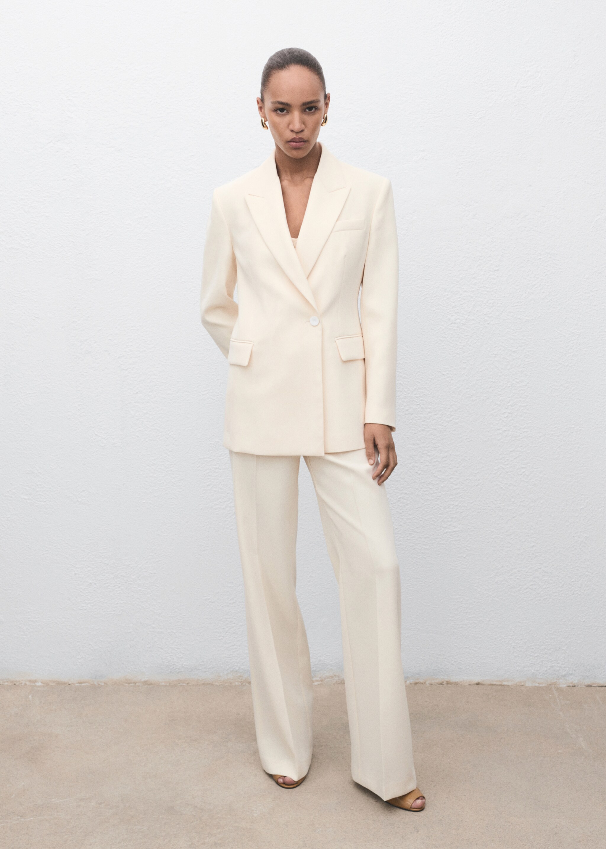 Double-breasted suit jacket - General plane