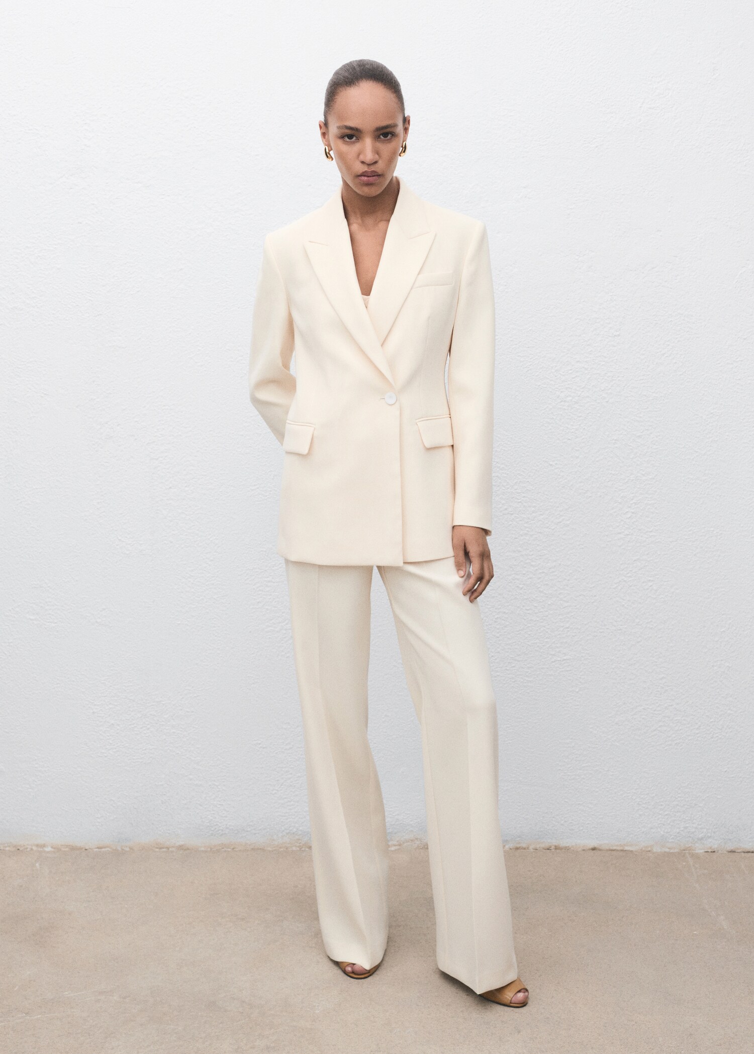 Double-breasted suit jacket - General plane