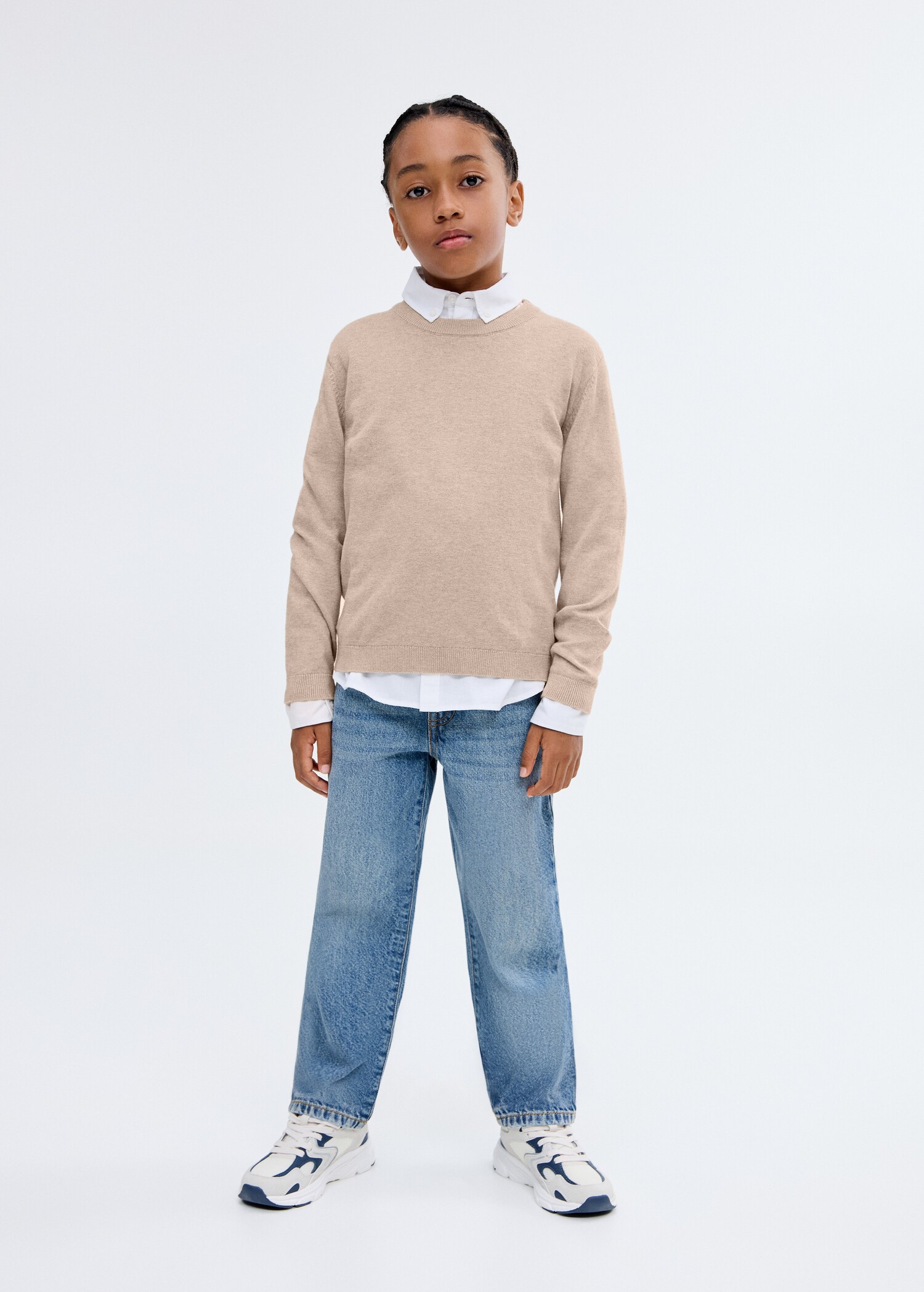 Camisola básica algodão - Plano geral