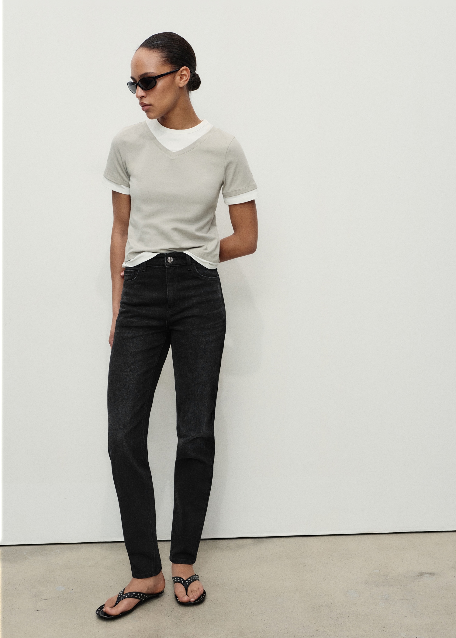 Jeans Newmom comfort vita alta - Piano generale