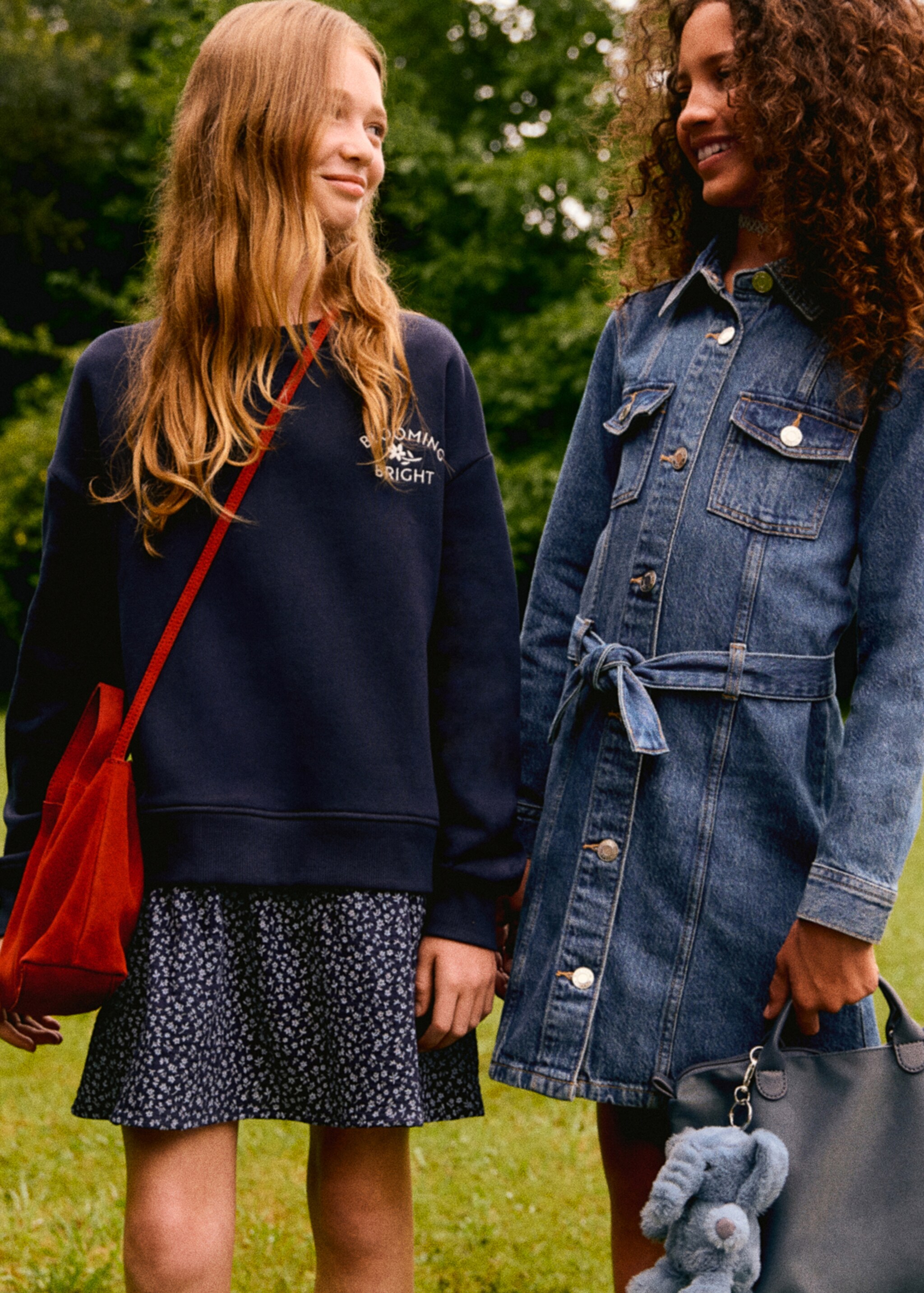 Floral sweatshirt dress - General plane, Navy. Ref: 17095158-00.
