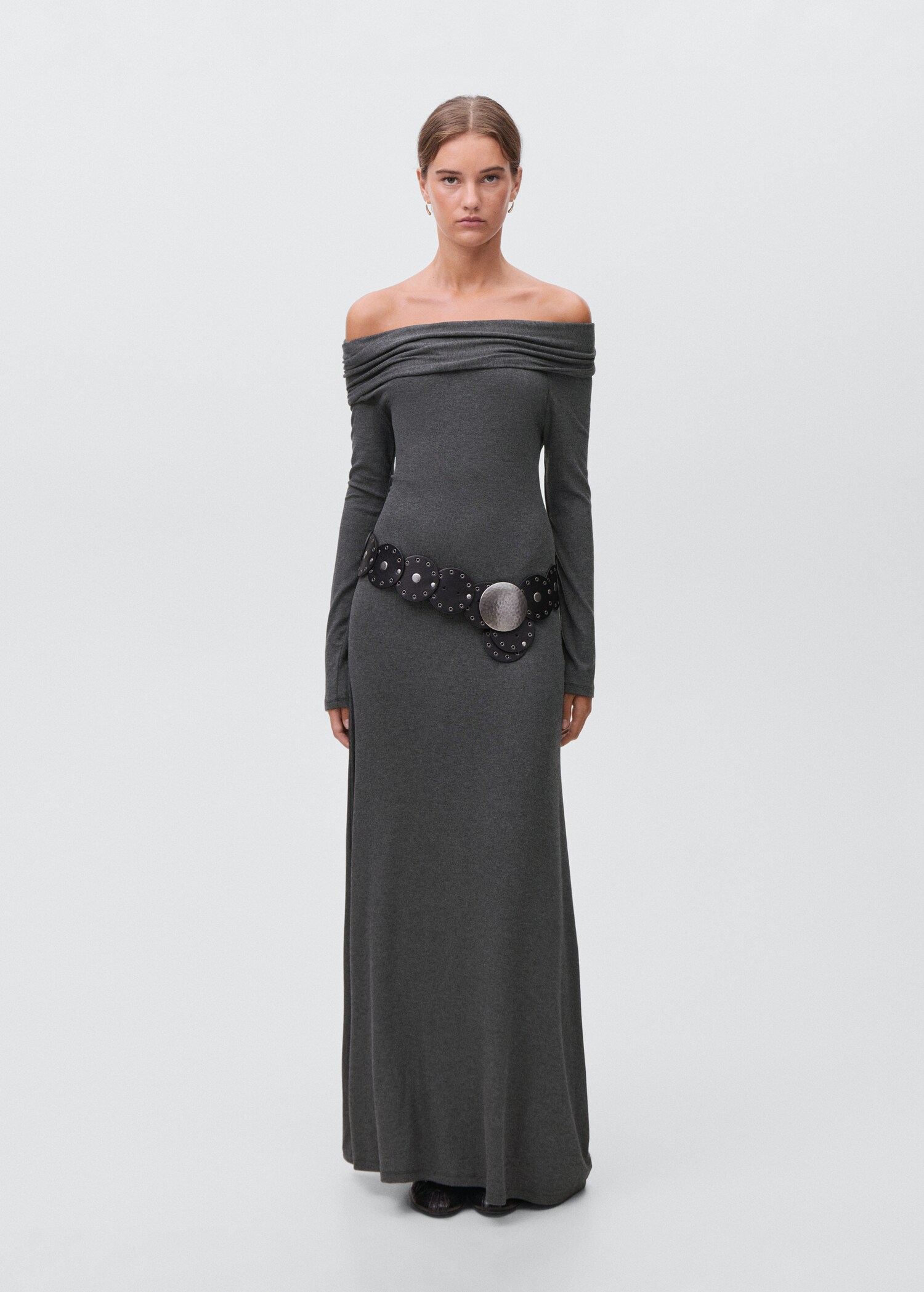 Long strapless dress - General plane