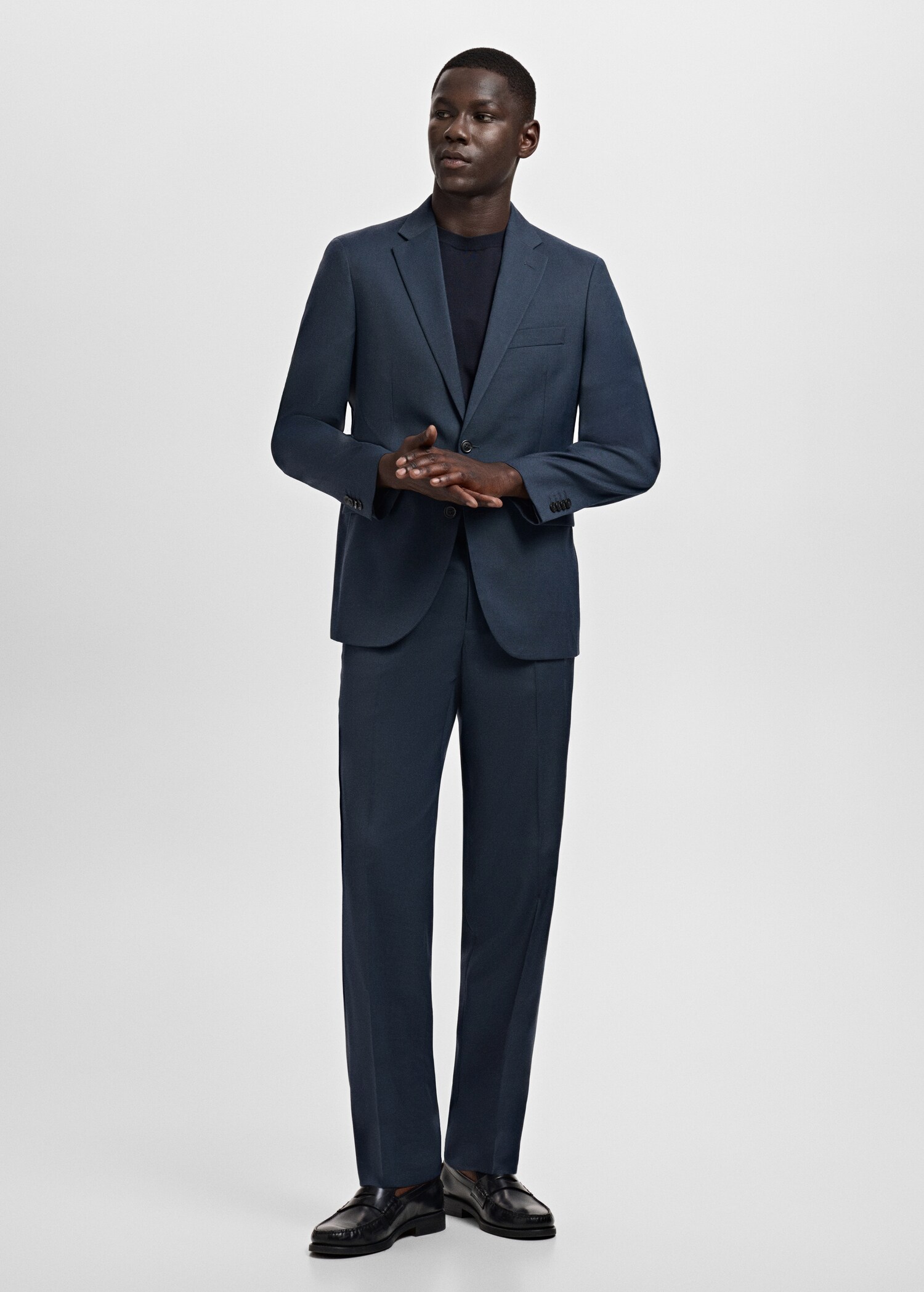 Pantalón traje London regular fit - Plano general