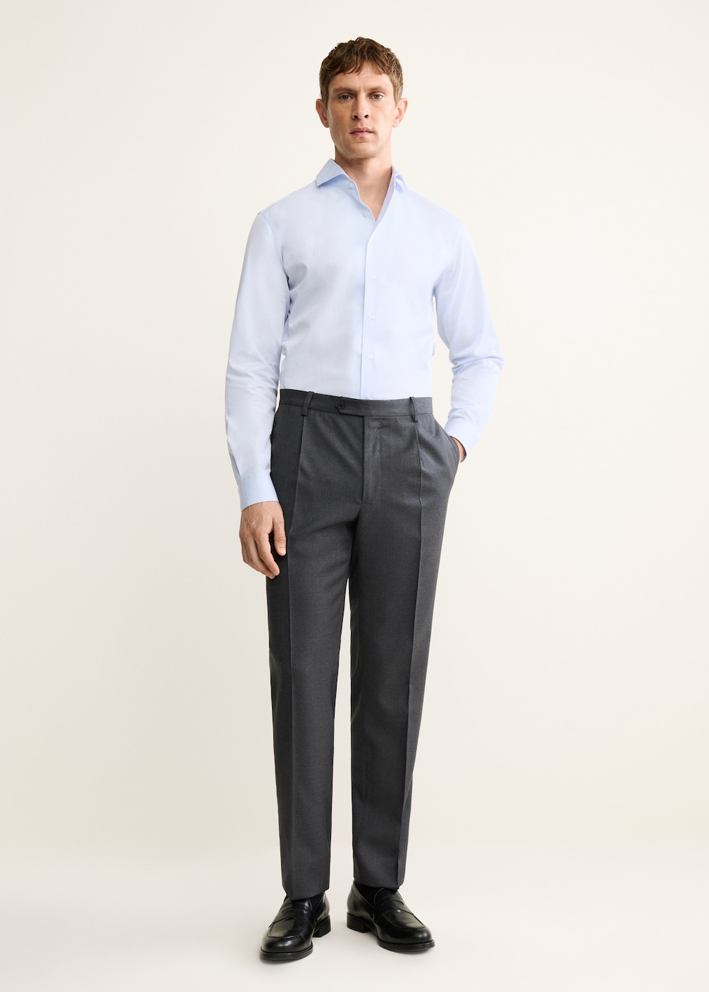 100% cotton dress shirt