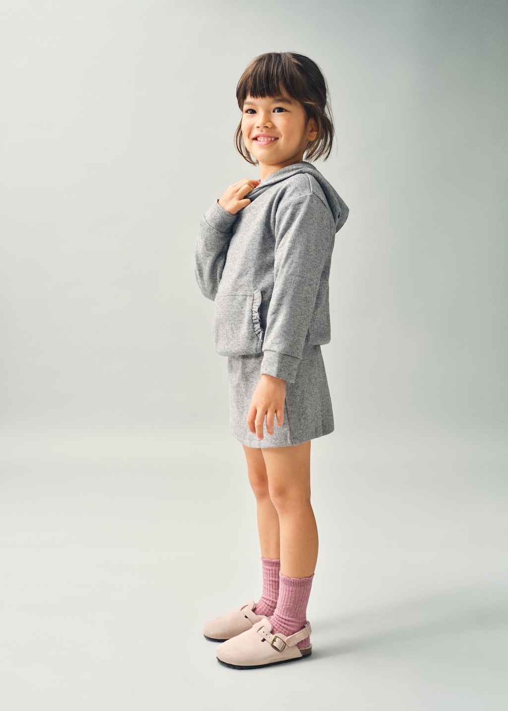 Ruffle detail sweatshirt - Kids | MANGO USA