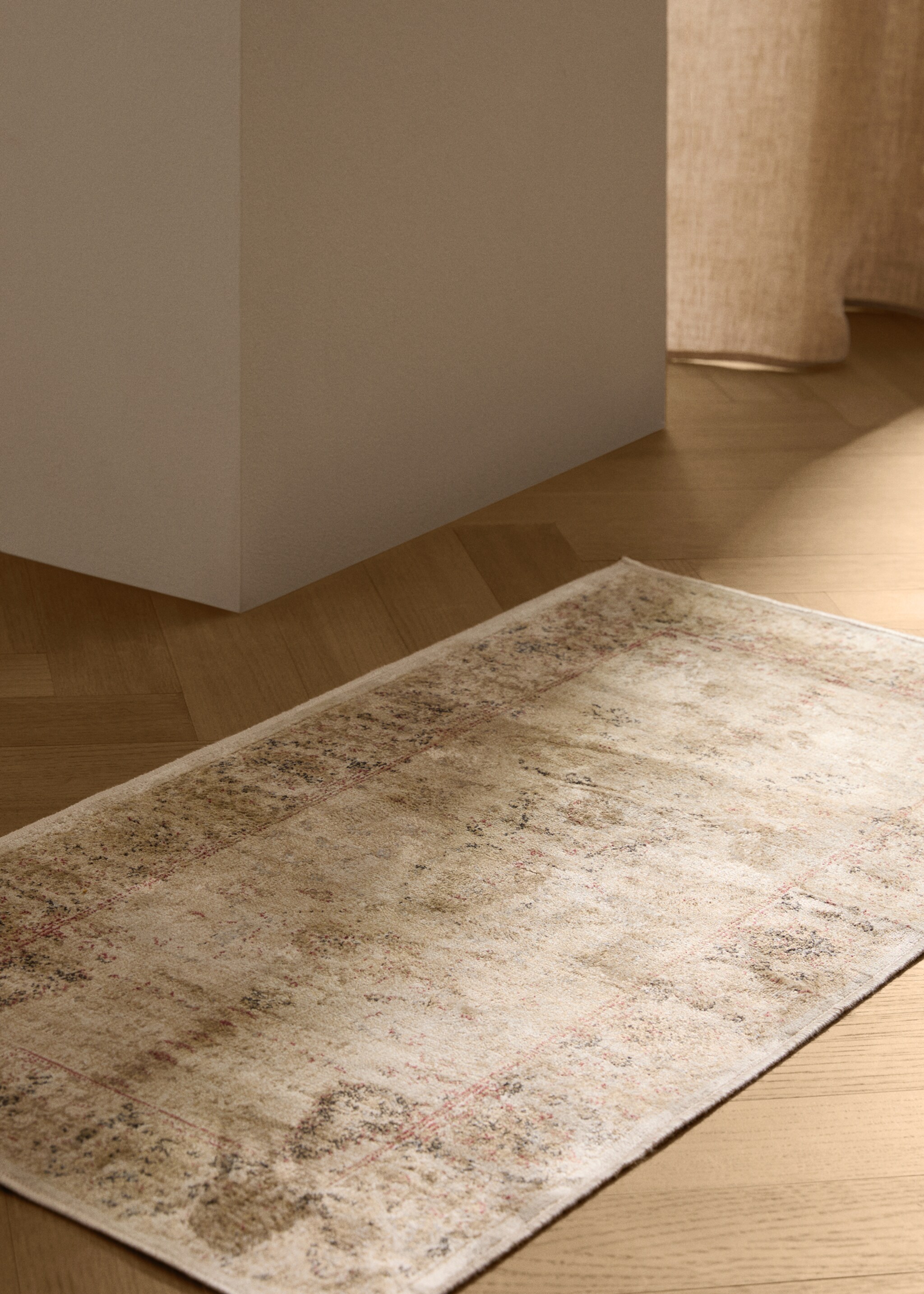 Aged effect rug - General plane, Grey. Ref: 17097813-00.