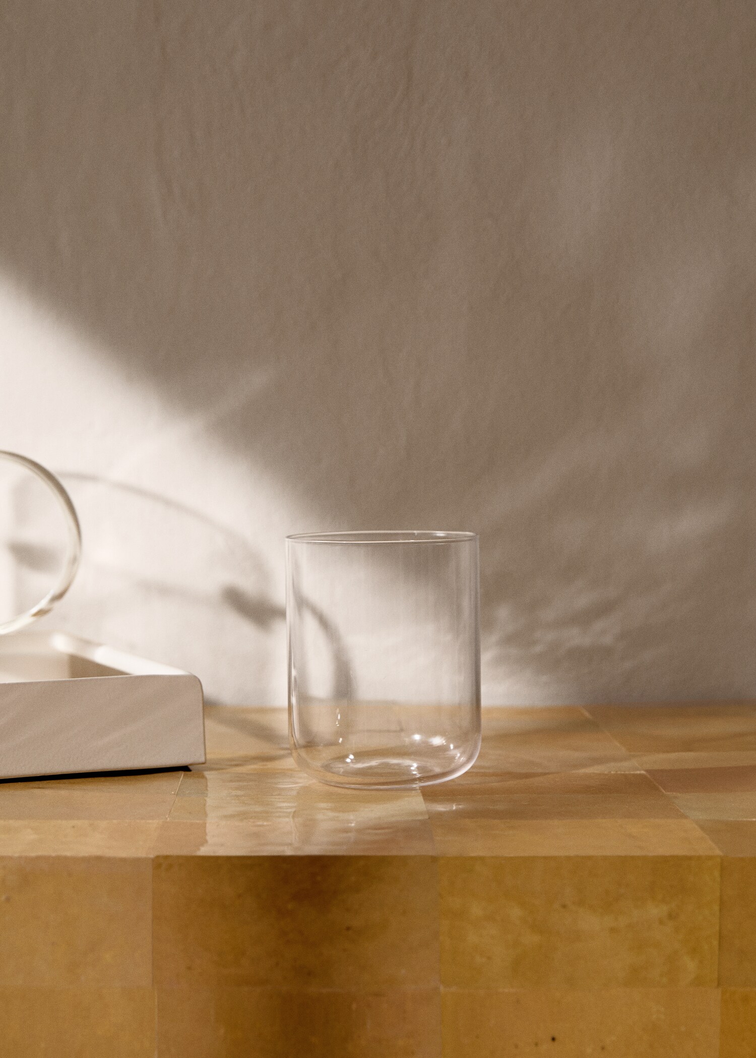 Bicchiere vetro borosilicato tinta unita - Piano generale