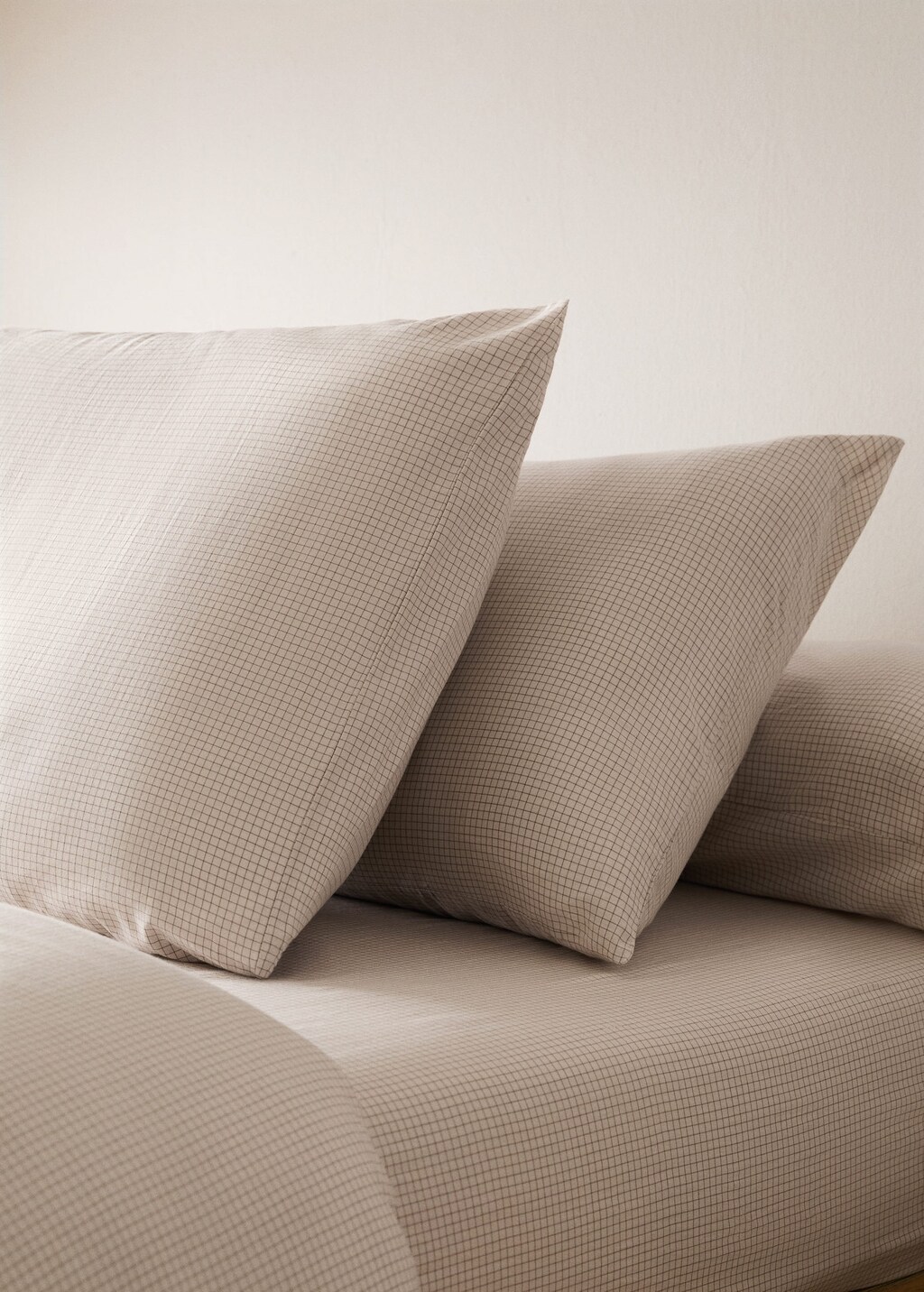 Mango Home Pillow Case Uma Ecru In Sand