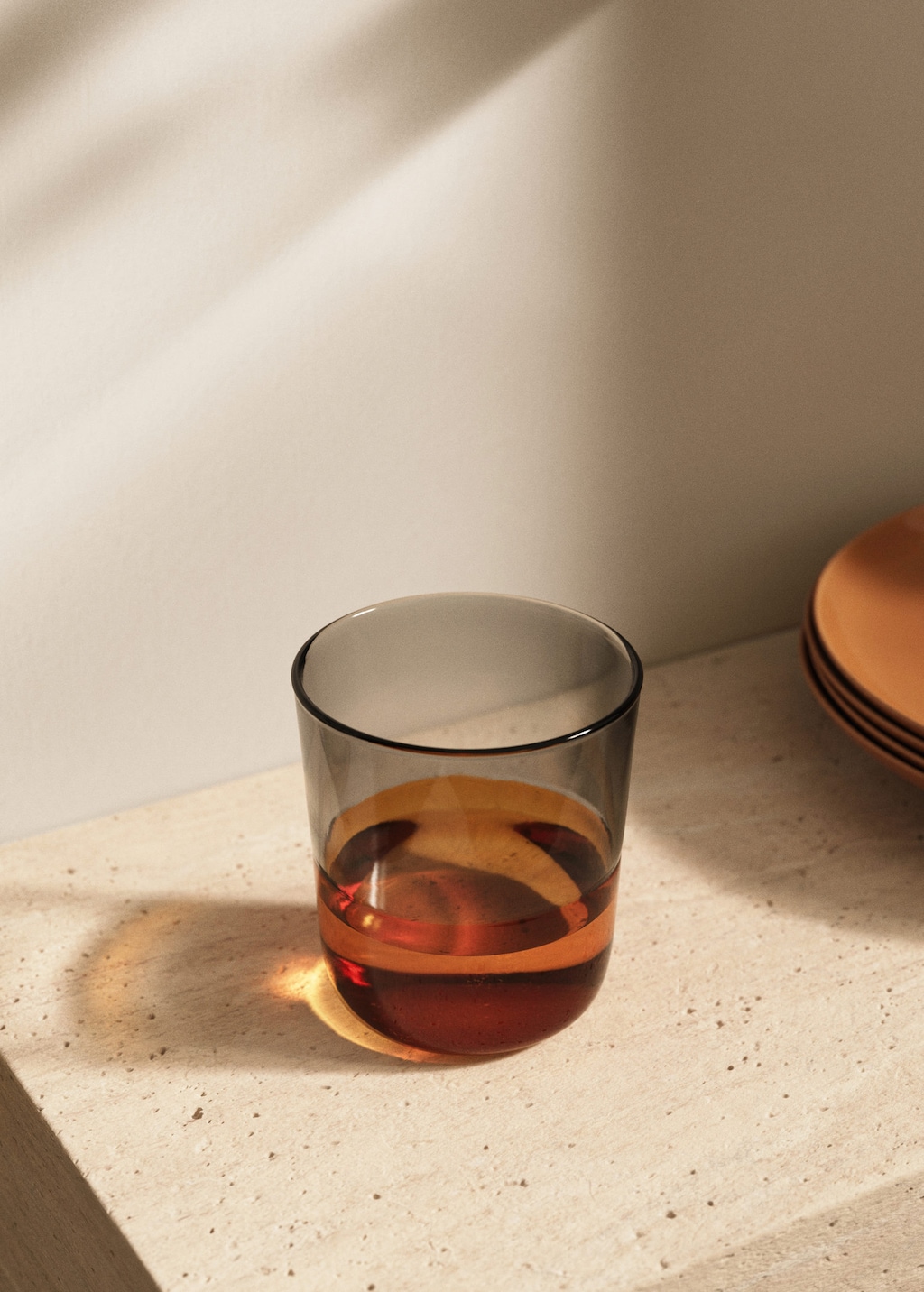 Mango Home Two-tone Borosilicate Glass Charcoal