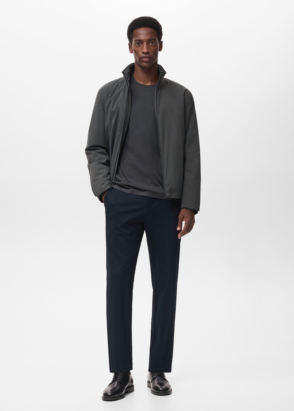 Mango Man T-shirt Dark Green