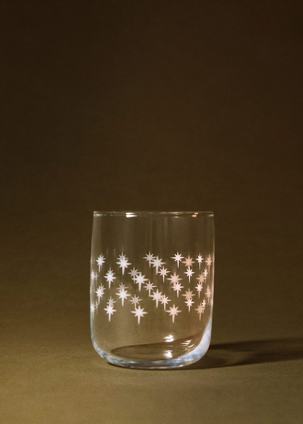 Mango Home Verre Transparent Blanc Cassé - Home - Taille Unique -