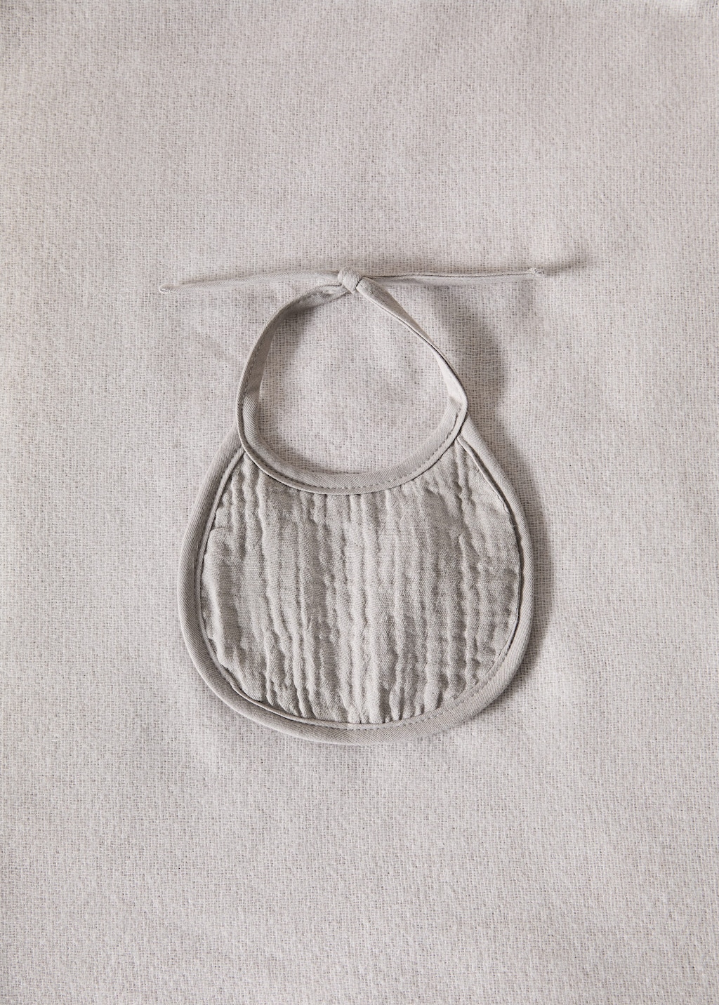 Mango Home Cotton Gauze Bib Medium Brown