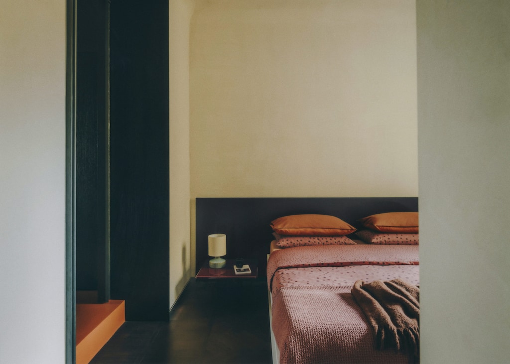 200-thread count percale cotton duvet cover with polka-dot print for 150/160 cm bed