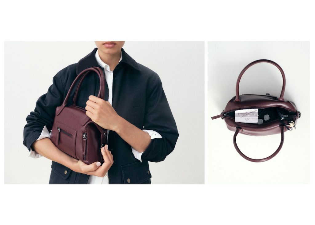 Mini structured handbag