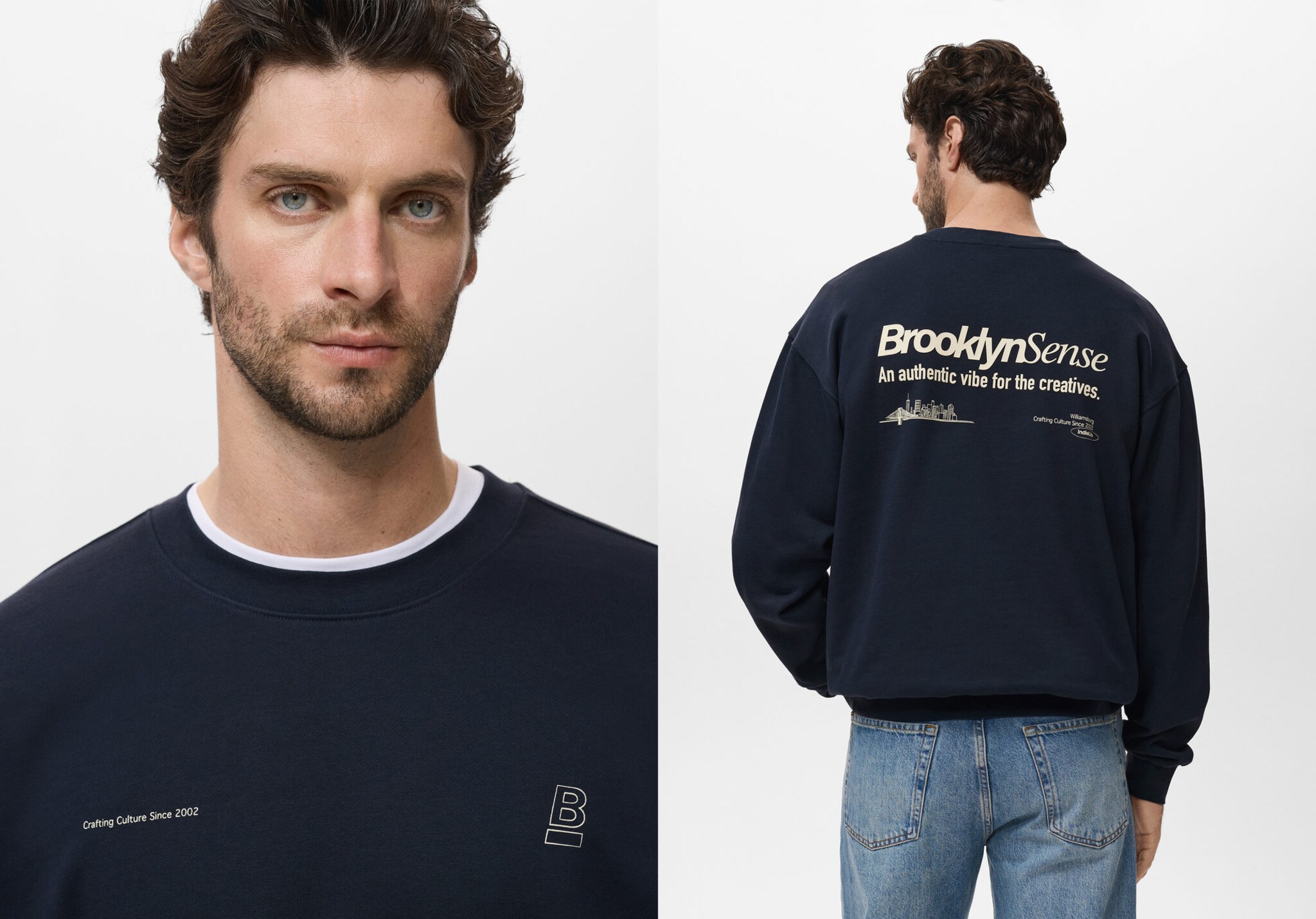 100% cotton sweatshirt text - Panoramic plane