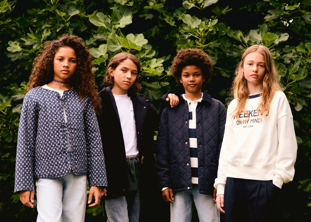 Embroidered detail cotton sweatshirt