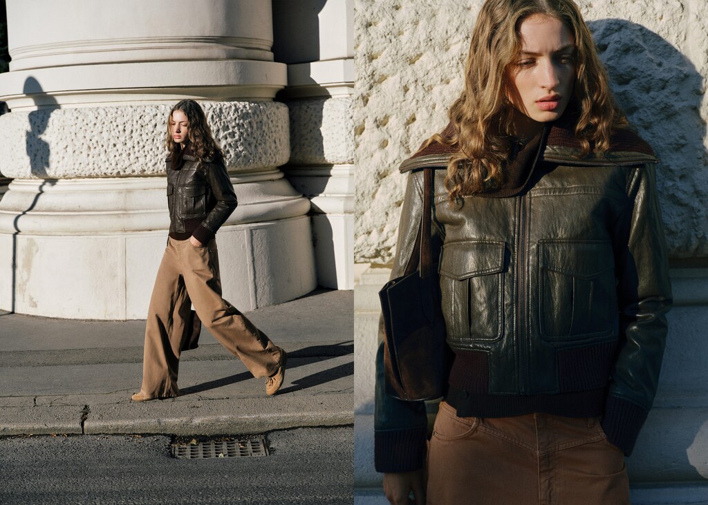 Wide-leg mid-rise loose-fit jeans