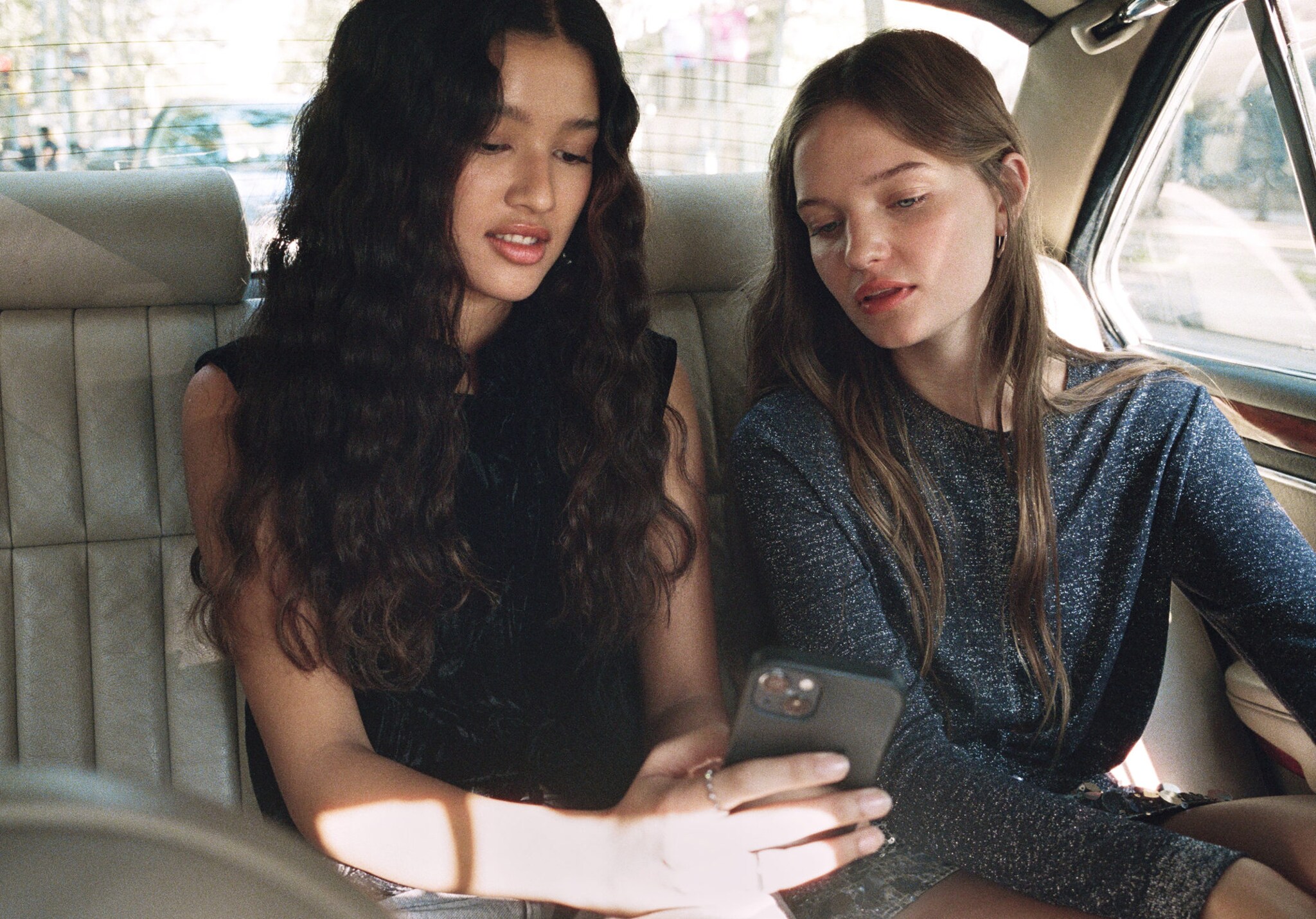 Lurex knitted cardigan - Panoramic plane